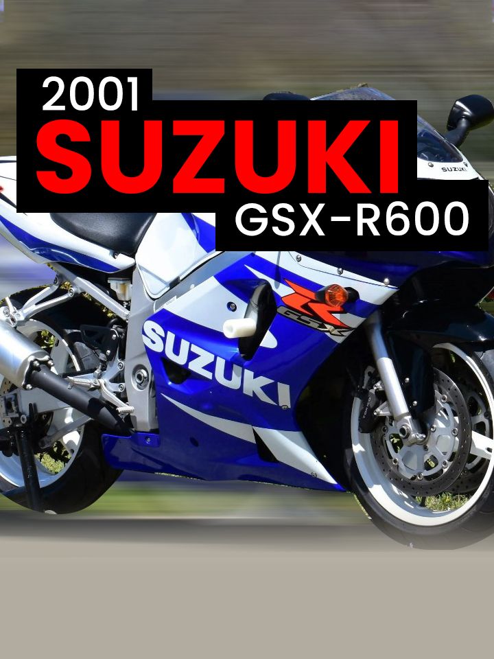 Blast From The Past: This 2001 Suzuki GSX-R600 Is An OG
