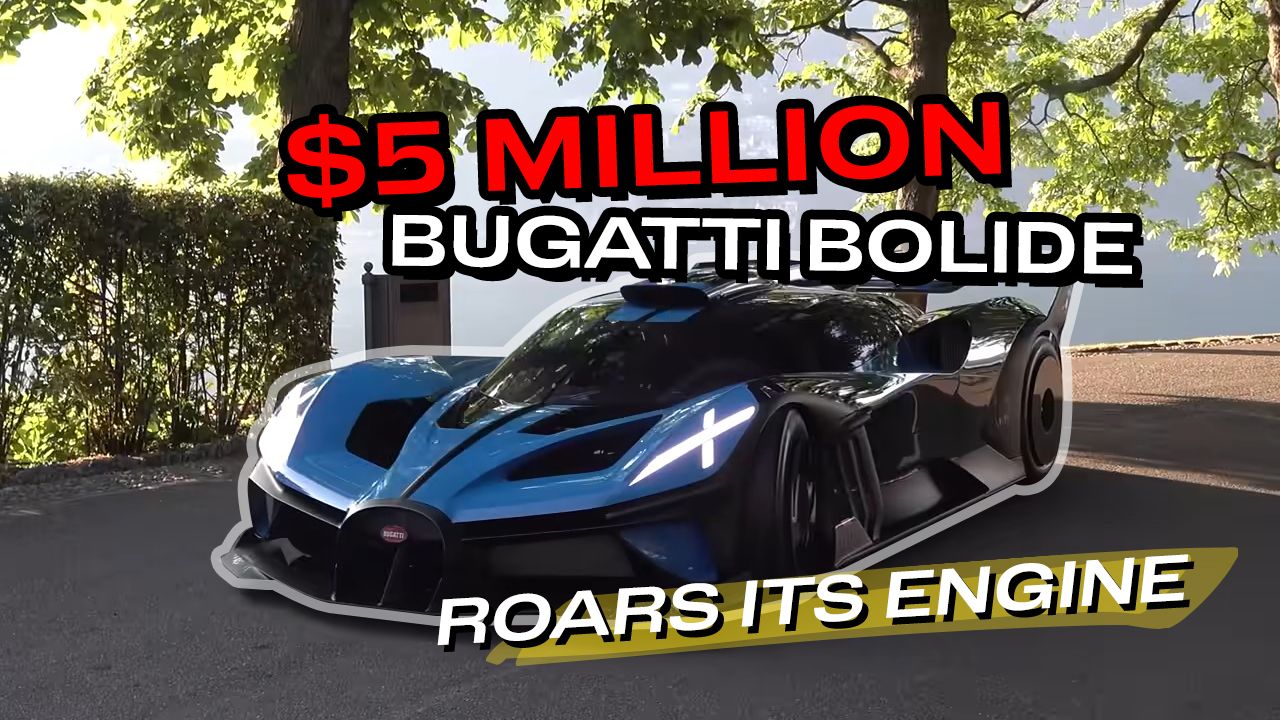Bugatti - The BUGATTI Bolide is an extraordinary