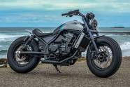 Custom Honda Rebel 1100 Donning A Bobber Avatar Is Guaranteed To Turn Heads