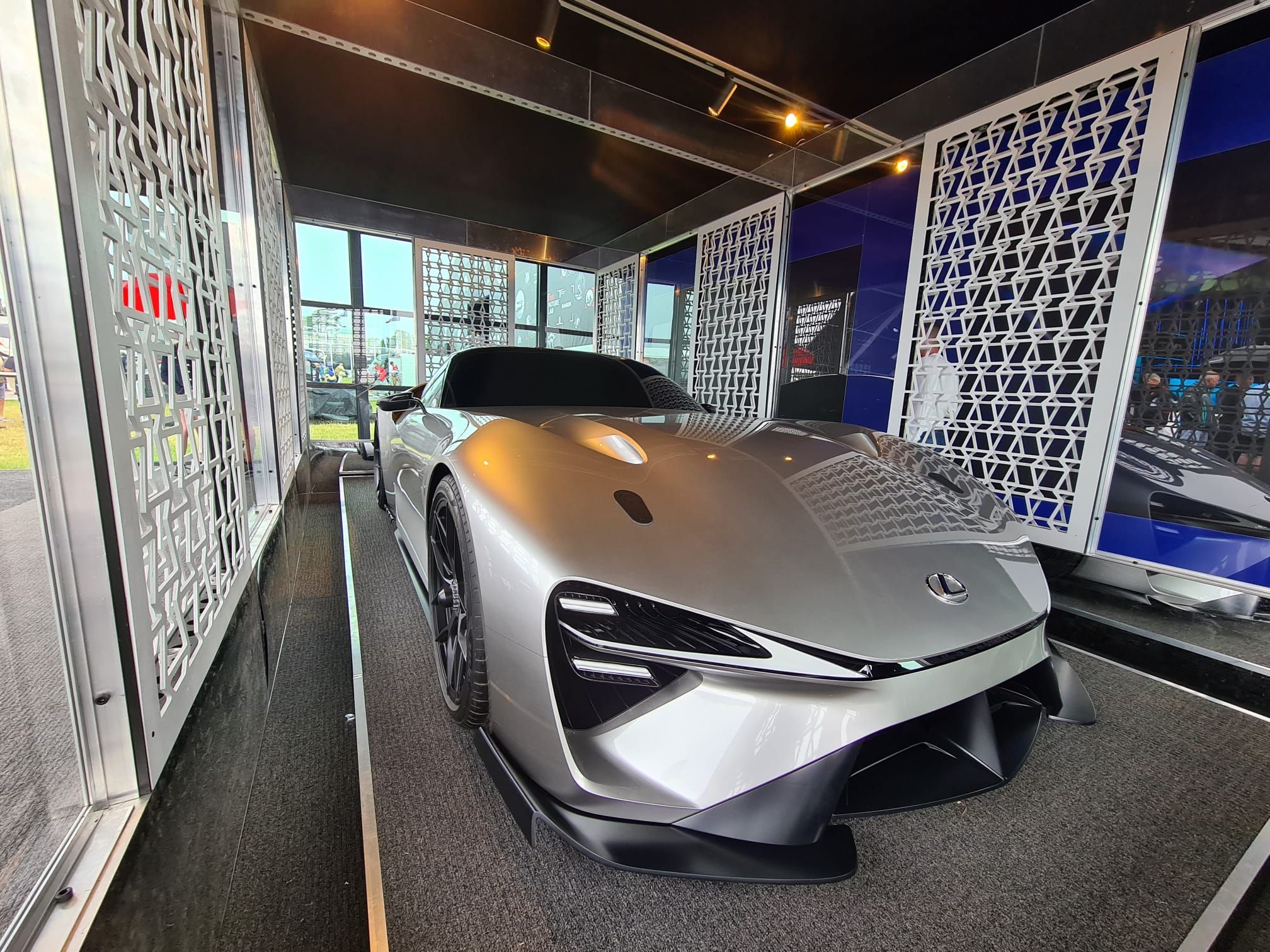 2025 Lexus Electrified Sport Concept parked