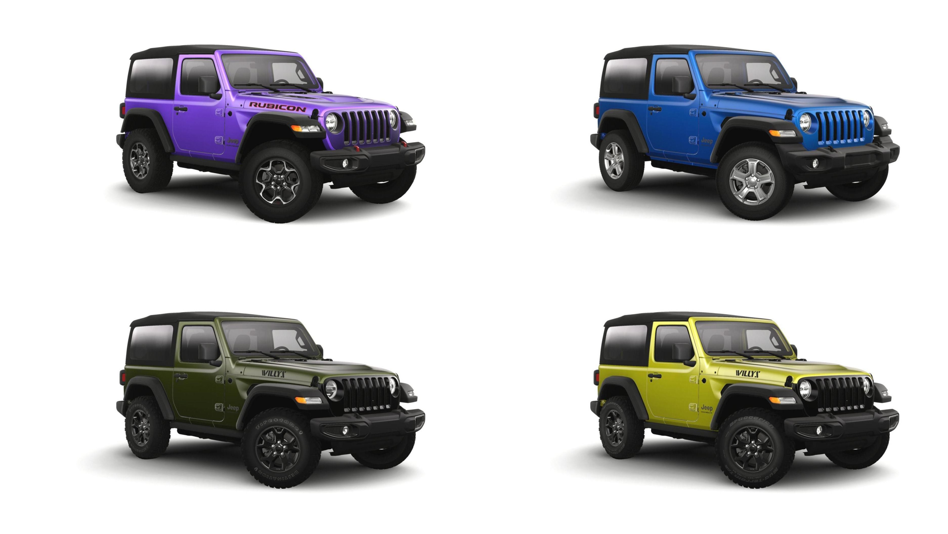 Every Two-Door Jeep Wrangler On Sale in 2022