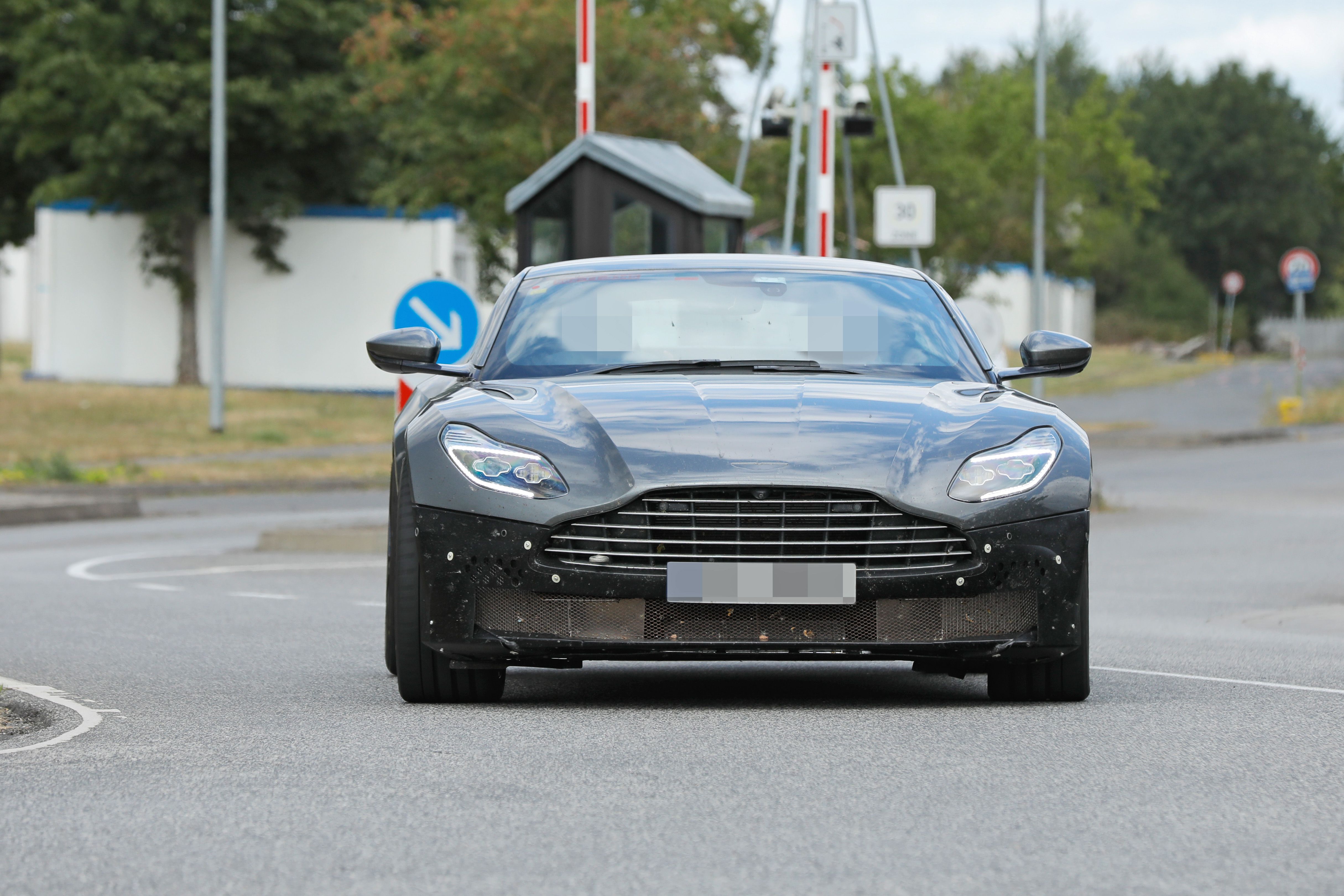 Spy Shots A Very Early Look at the 2024 Aston Martin DB12
