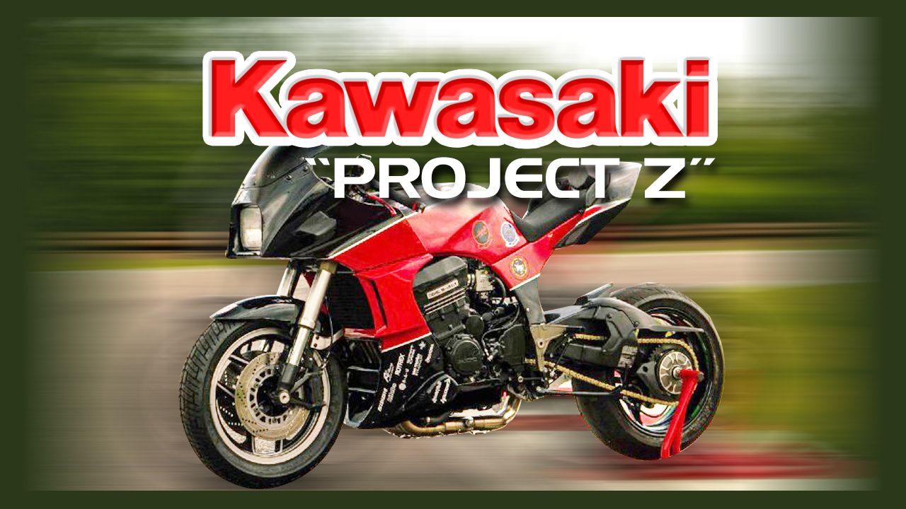 Tricked-out Kawasaki GPZ 900 R Fuses With The R To The Top Gun Movies