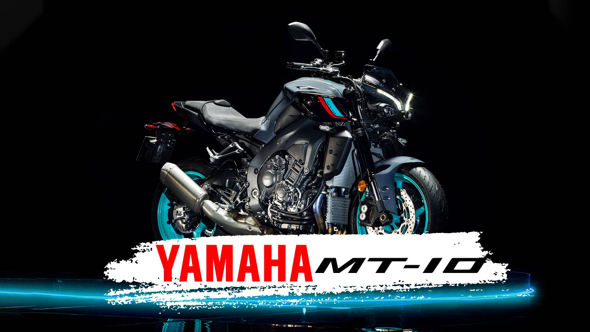 Motorcycle Tank Pad Yamaha MT-10 S - Black Rubber Protectors (2022-2023  Models) Motorbike Ppe