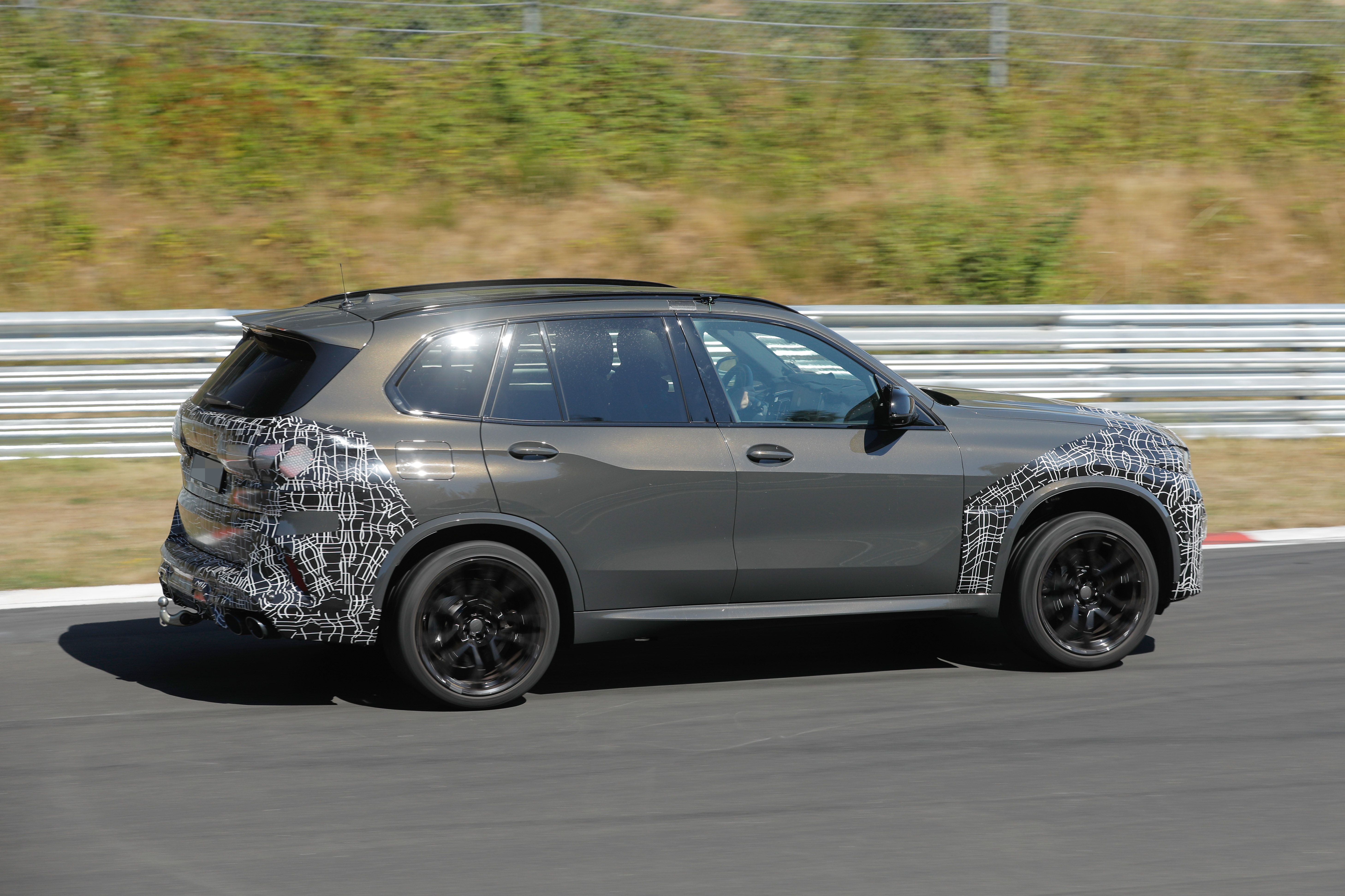 Spy Shots: An Early Look at the 2024 BMW X5 M