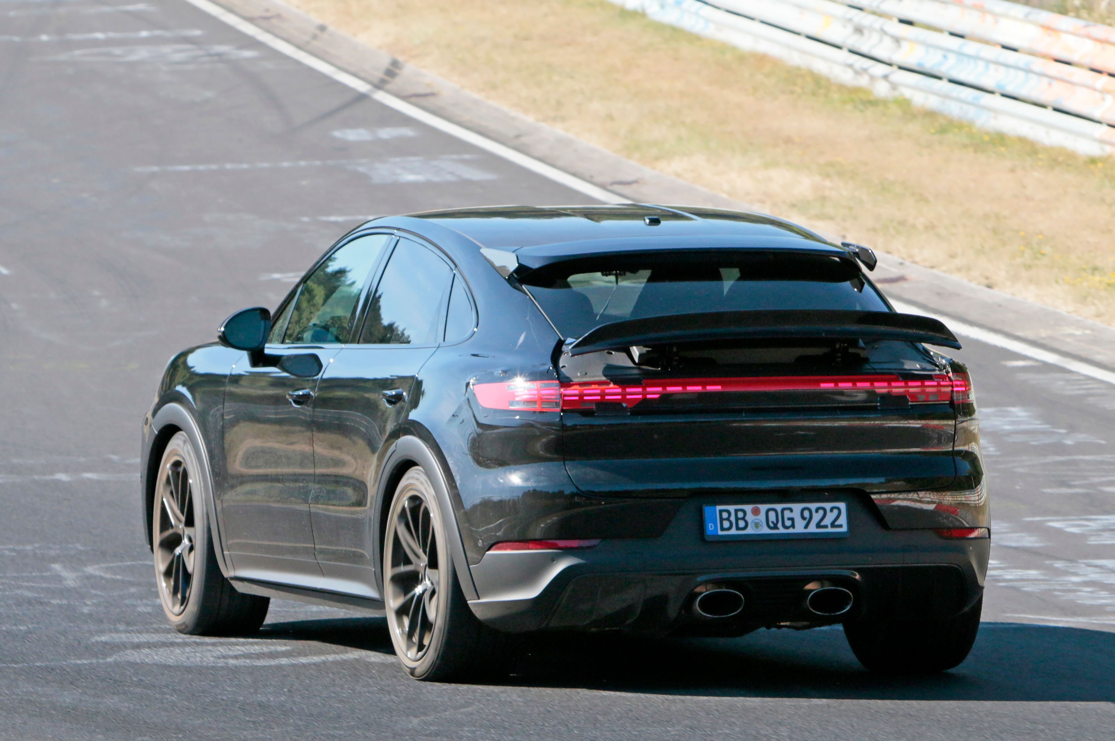 Spy Shots An Early Look at the 2023 Porsche Cayenne Turbo GT