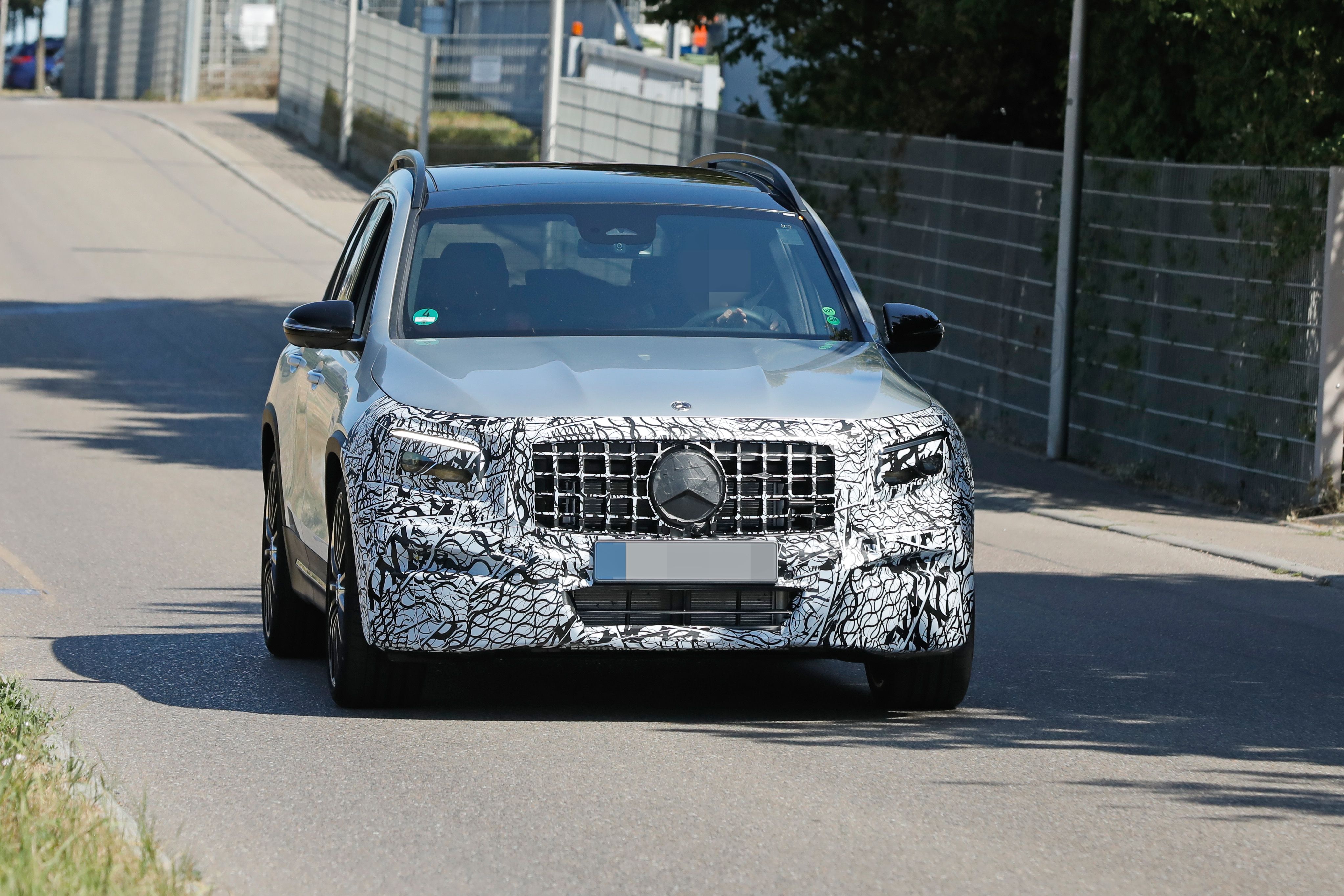 Spy Shots An Early Look at the 2024 MercedesAMG GLB 35