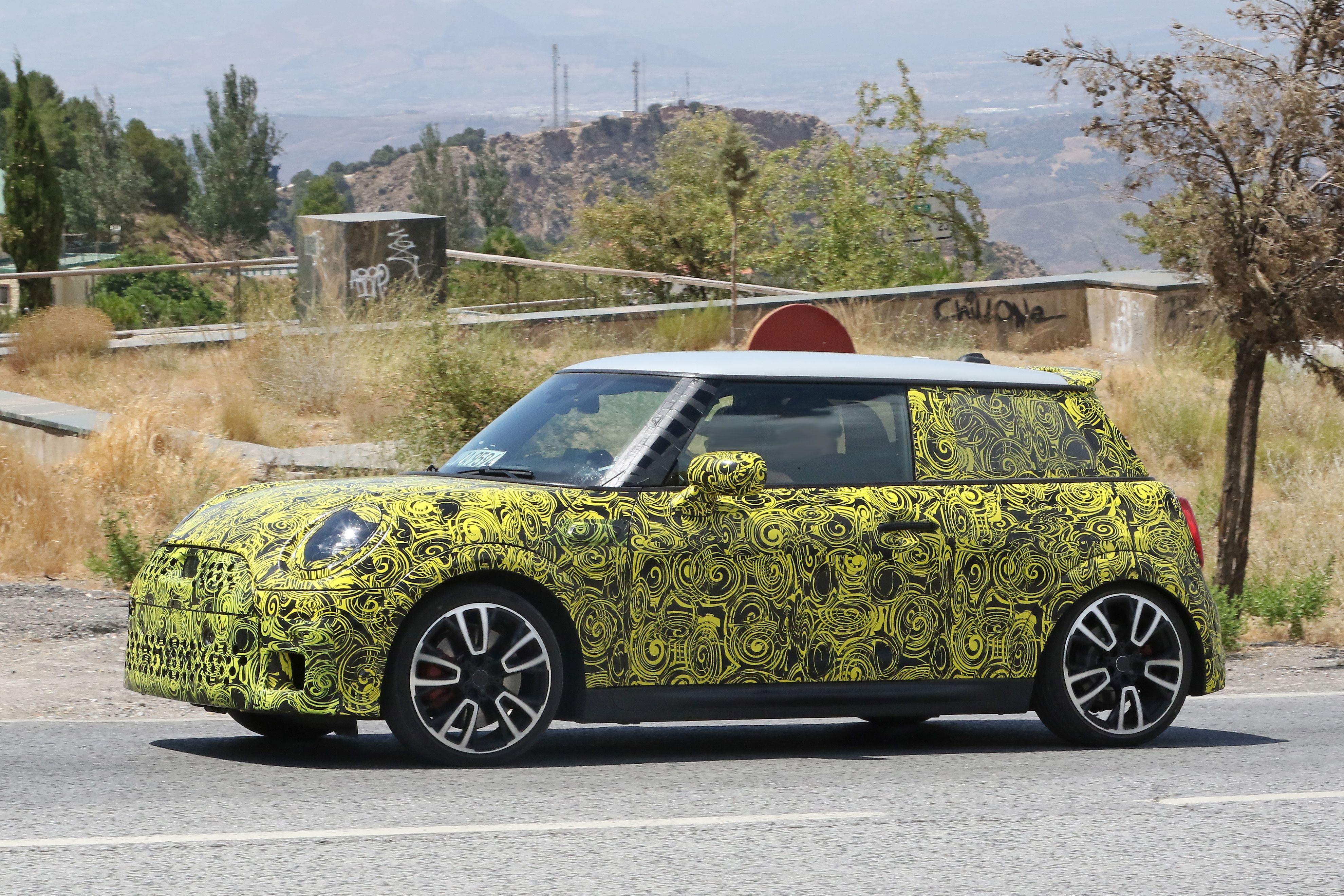 Spy Shots An Early Look at the 2024 Mini Cooper JCW