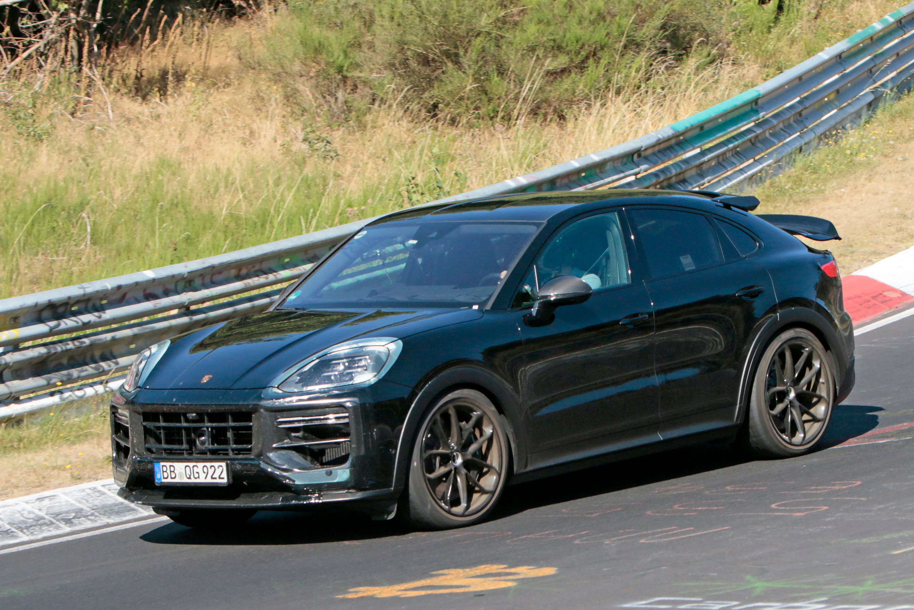 Spy Shots: An Early Look at the 2023 Porsche Cayenne Turbo GT