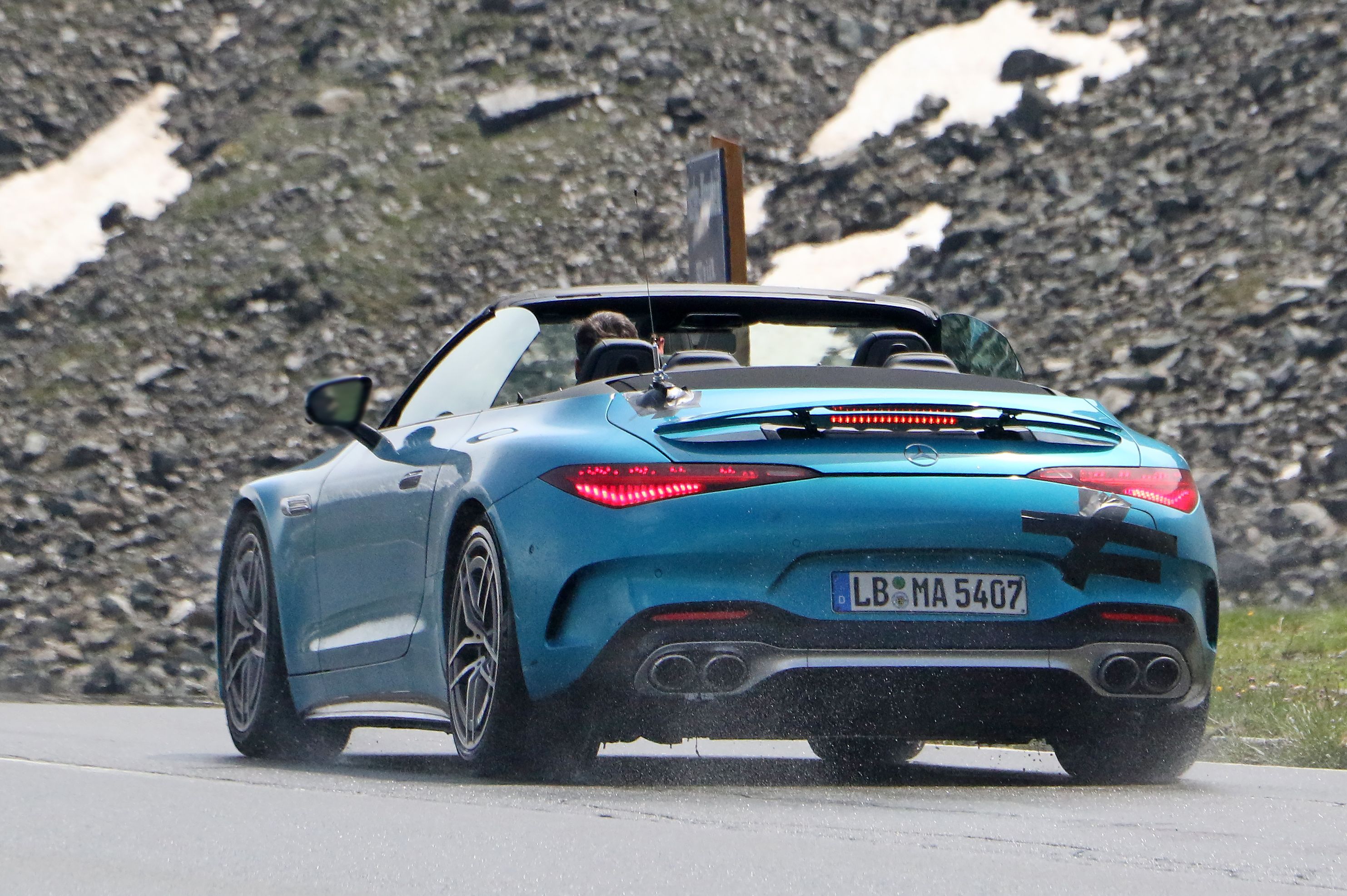 Spy Shots An Early Look At The 2024 Mercedes AMG SL53 PHEV
