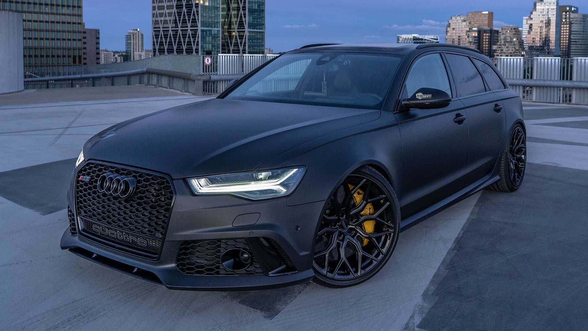 This 1,200 HP Satin Black Audi RS6 is Faster Than Most Supercars