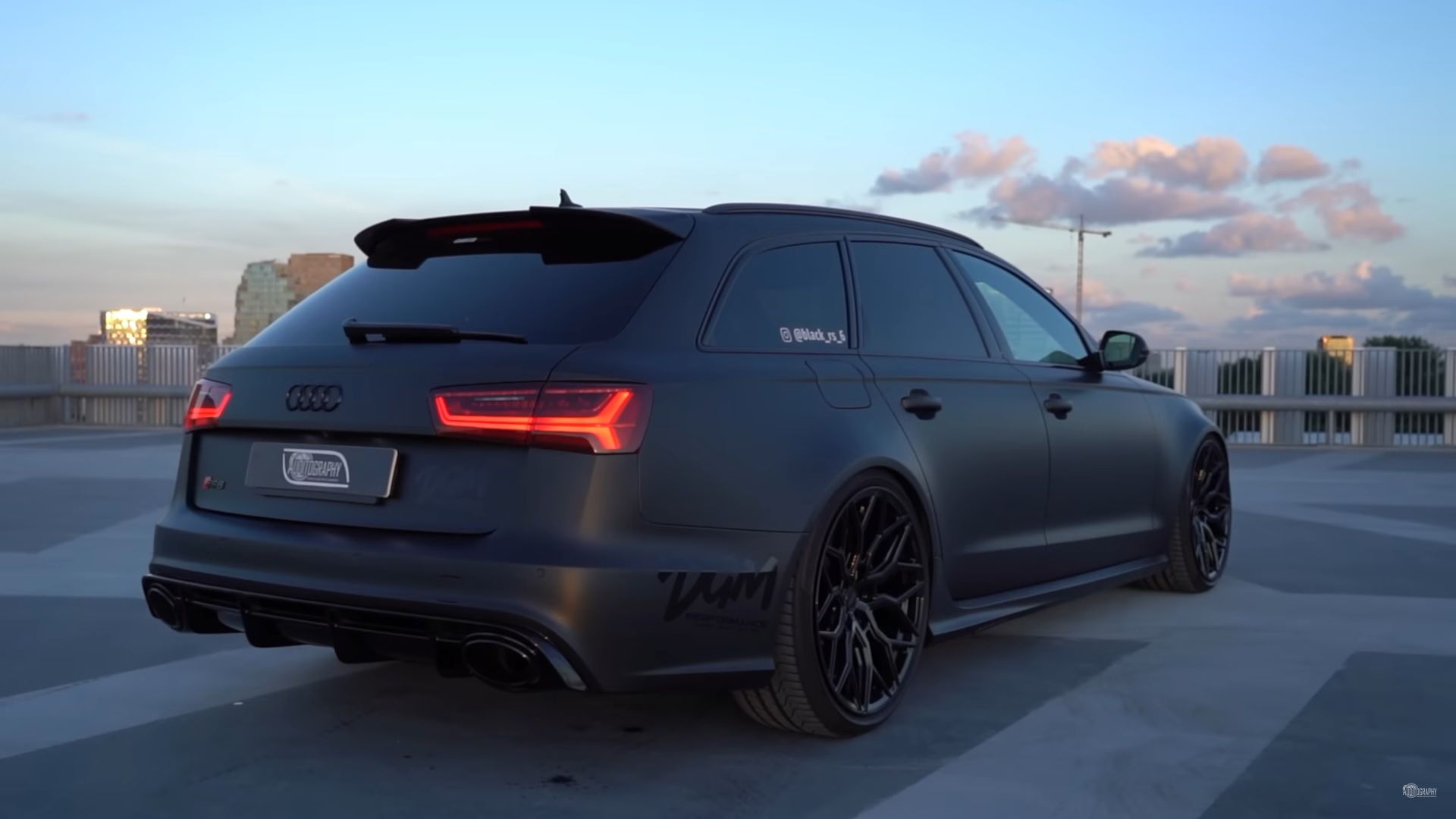 This 1 200 HP Satin Black Audi RS6 Is Faster Than Most Supercars