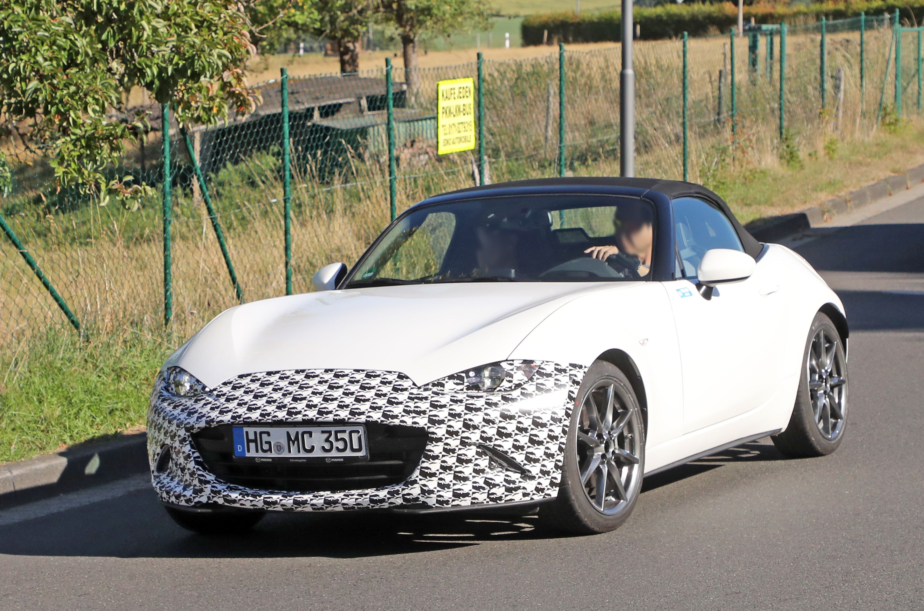 Spy Shots An Early Look at the 2025 Mazda MX5 Miata