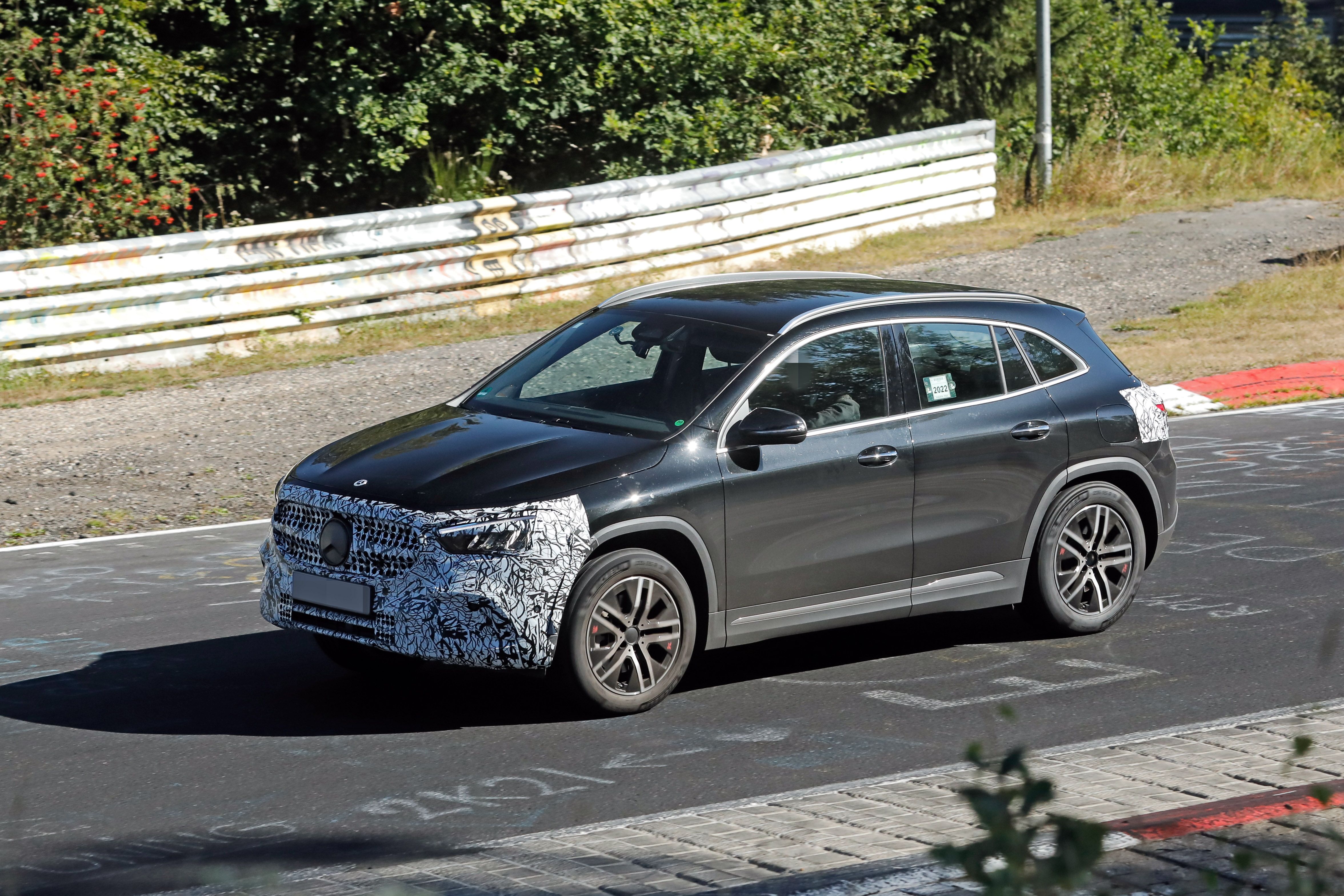 Spy Shots An Early Look at the 2024 Mercedes GLA