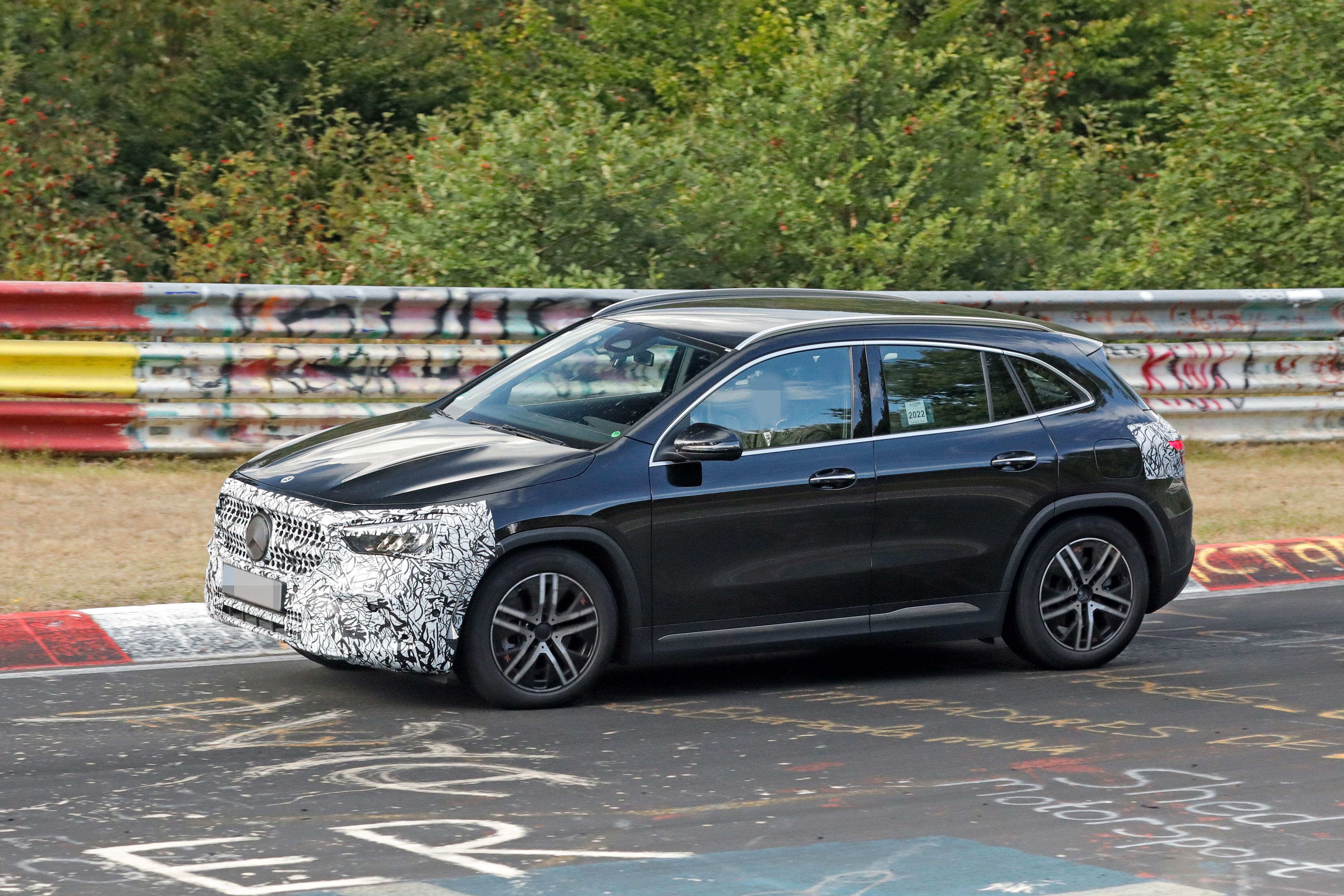 Spy Shots An Early Look at the 2024 Mercedes GLA