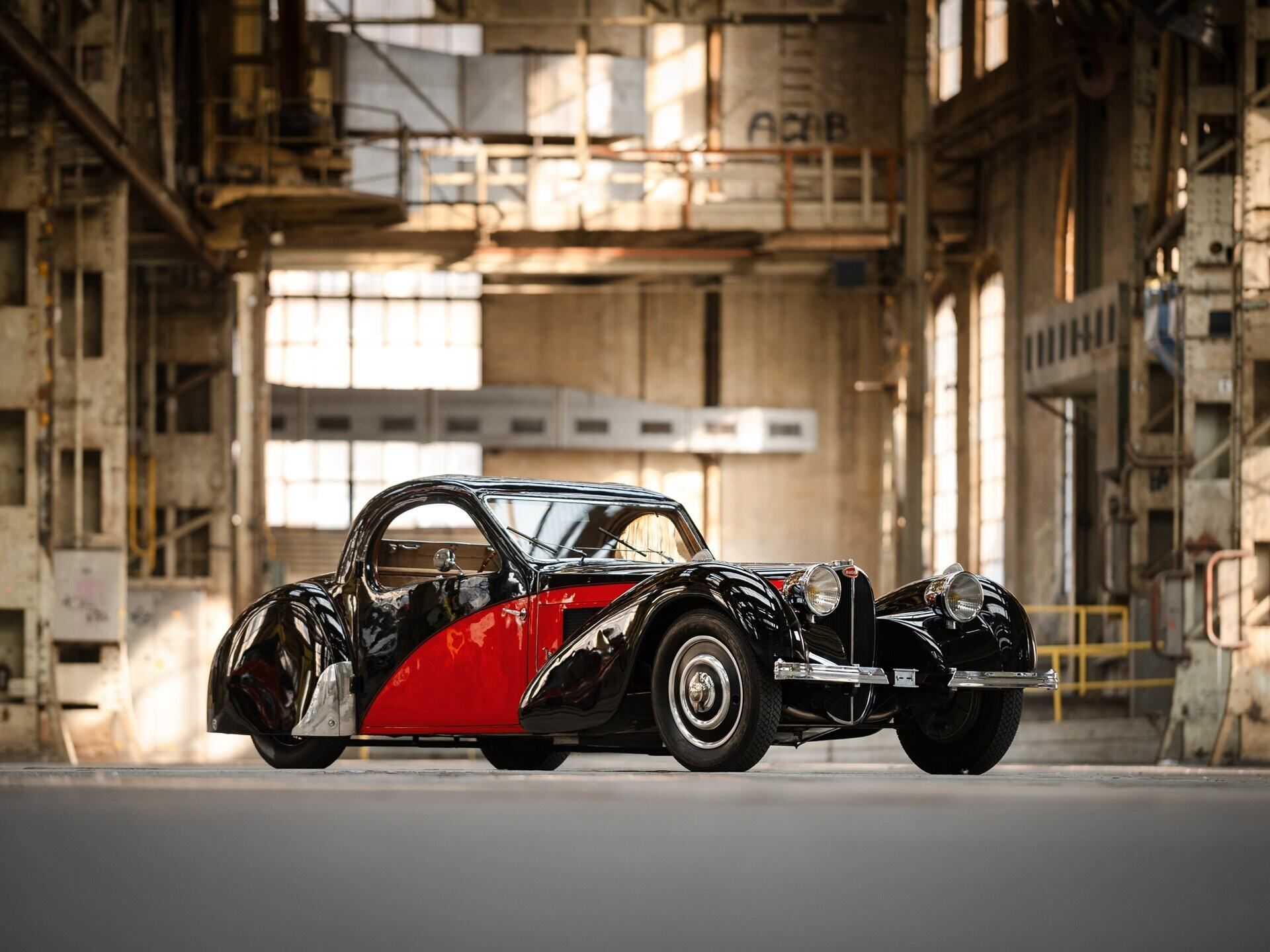 A rare Bugatti 575C Atlantic