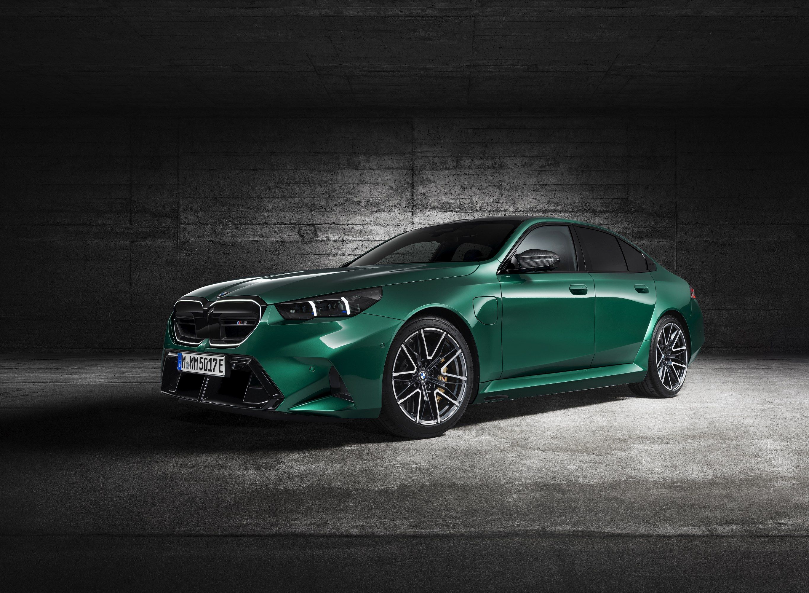 2025 BMW M5 in Isle of Man Green