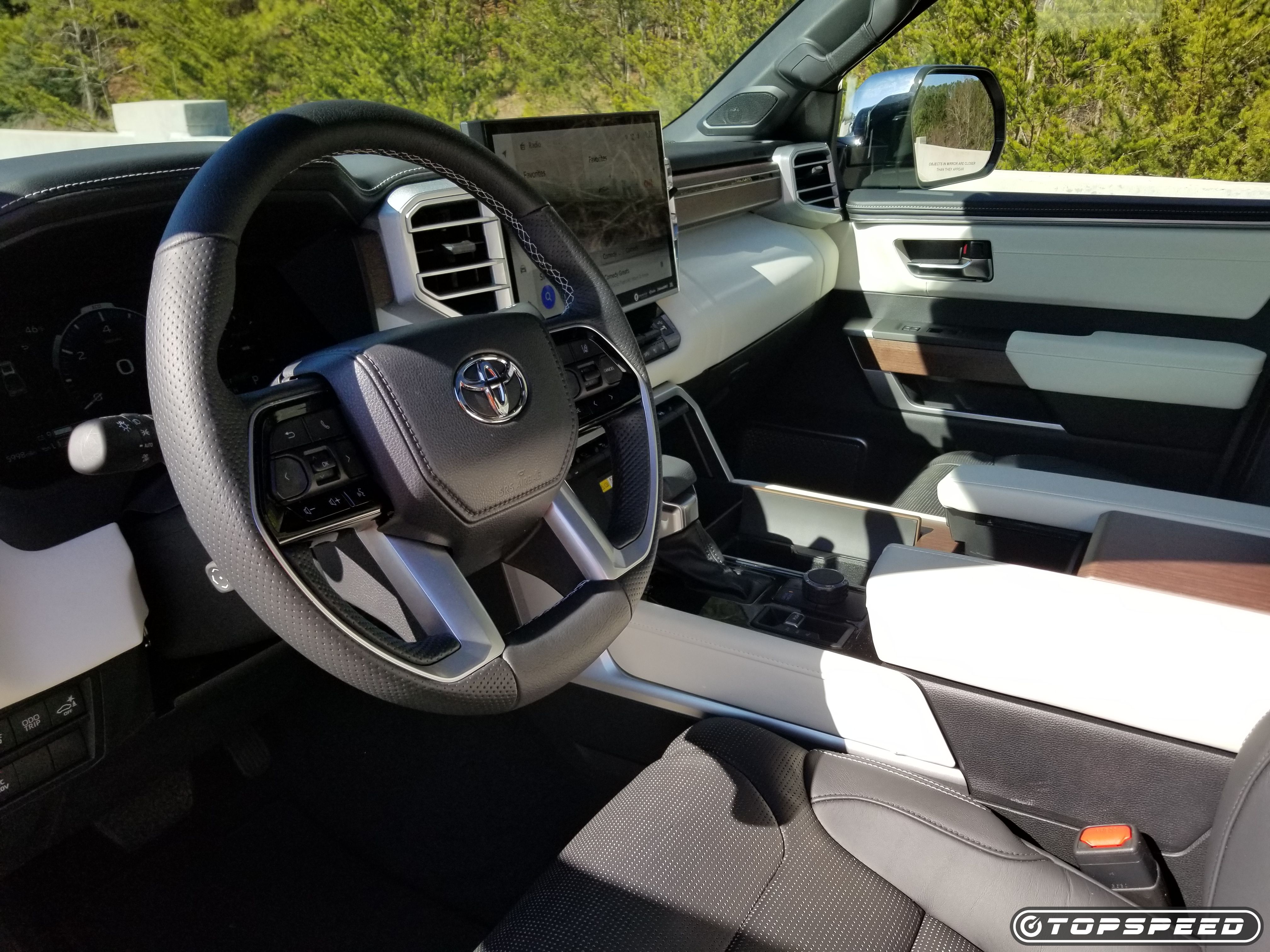 Interior Toyota Tundra Capstone 2023 