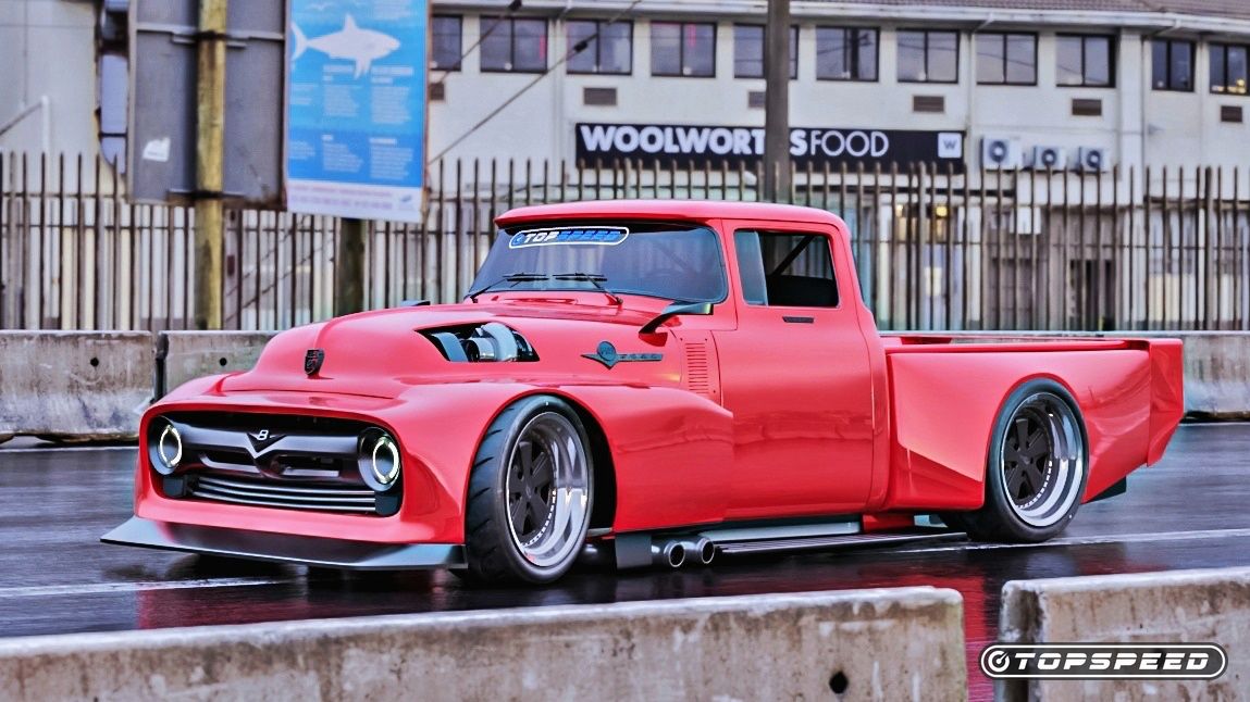 Our Exclusive Ford F-100 Restomod Rendering Is Begging For Attention