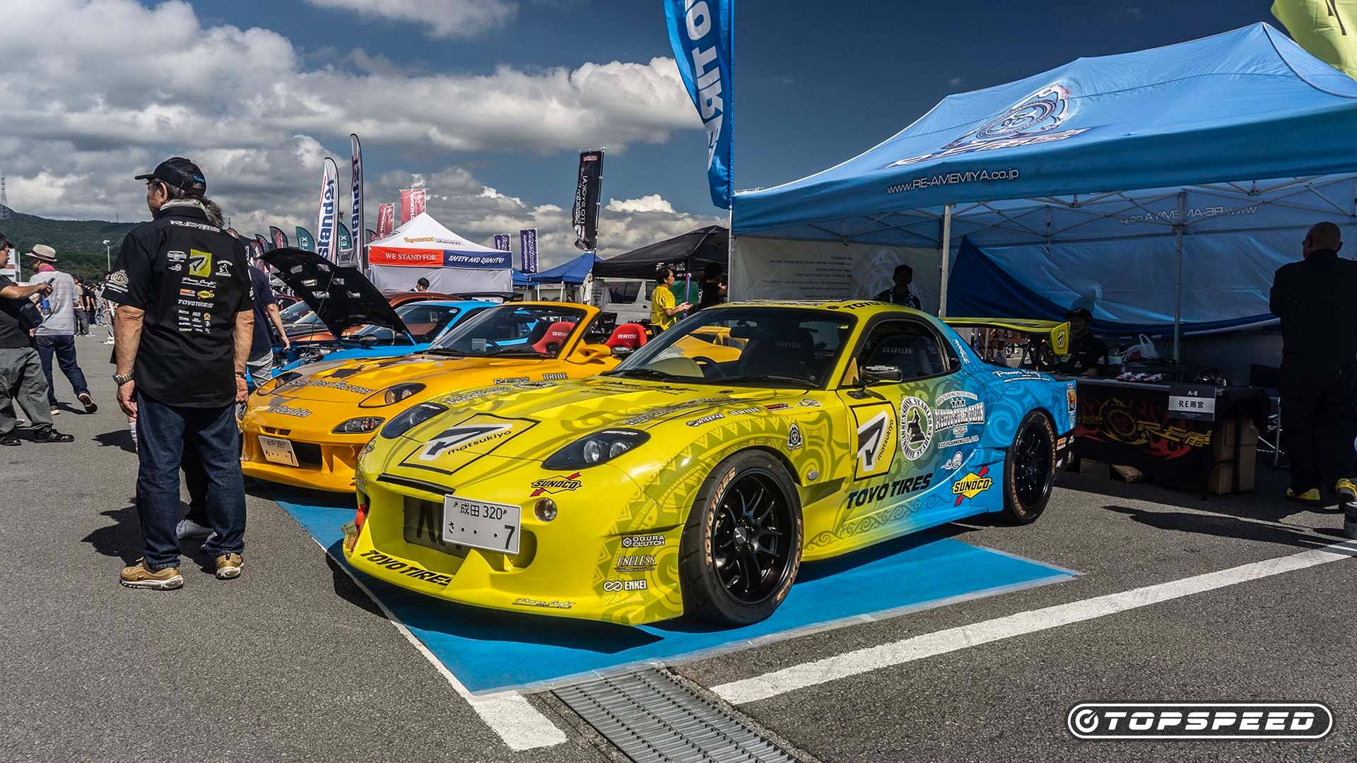 RE Amemiya Mazda RX-7s no Fuji Speedway