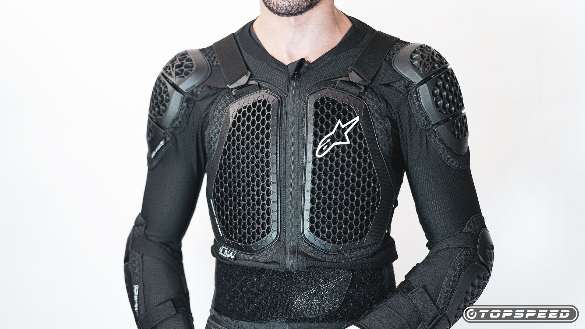 Front view of the Alpinestars Bionic Action V2 Protection Jacket.