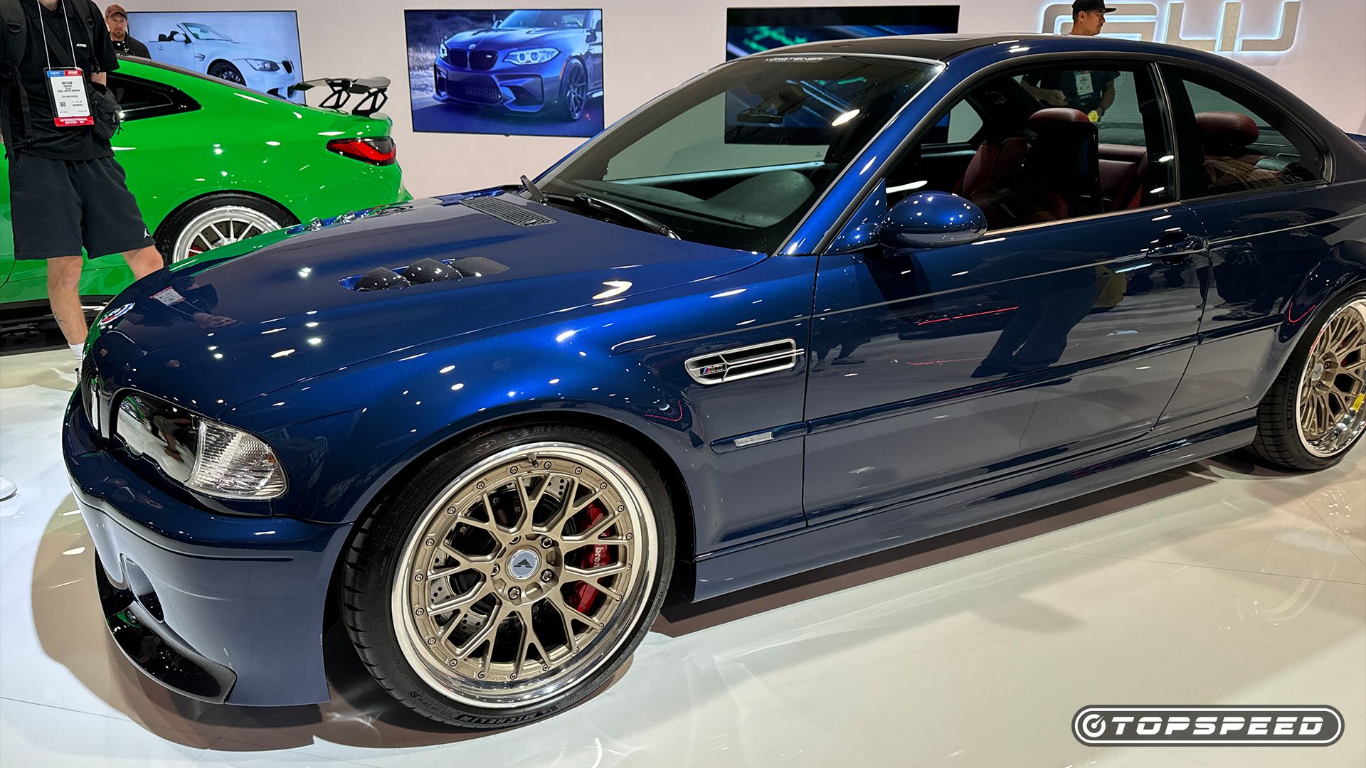 BMW M3 V20 azul de Vorsteiner