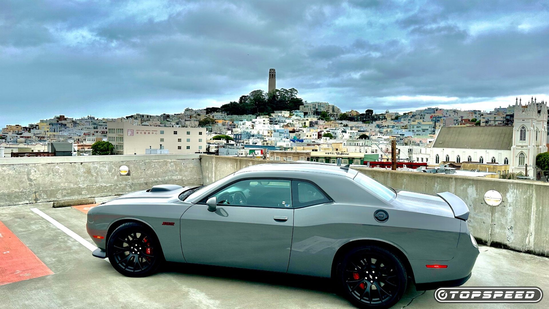 2023 Dodge Challenger Last Call Shakedown Parked in San Francisco