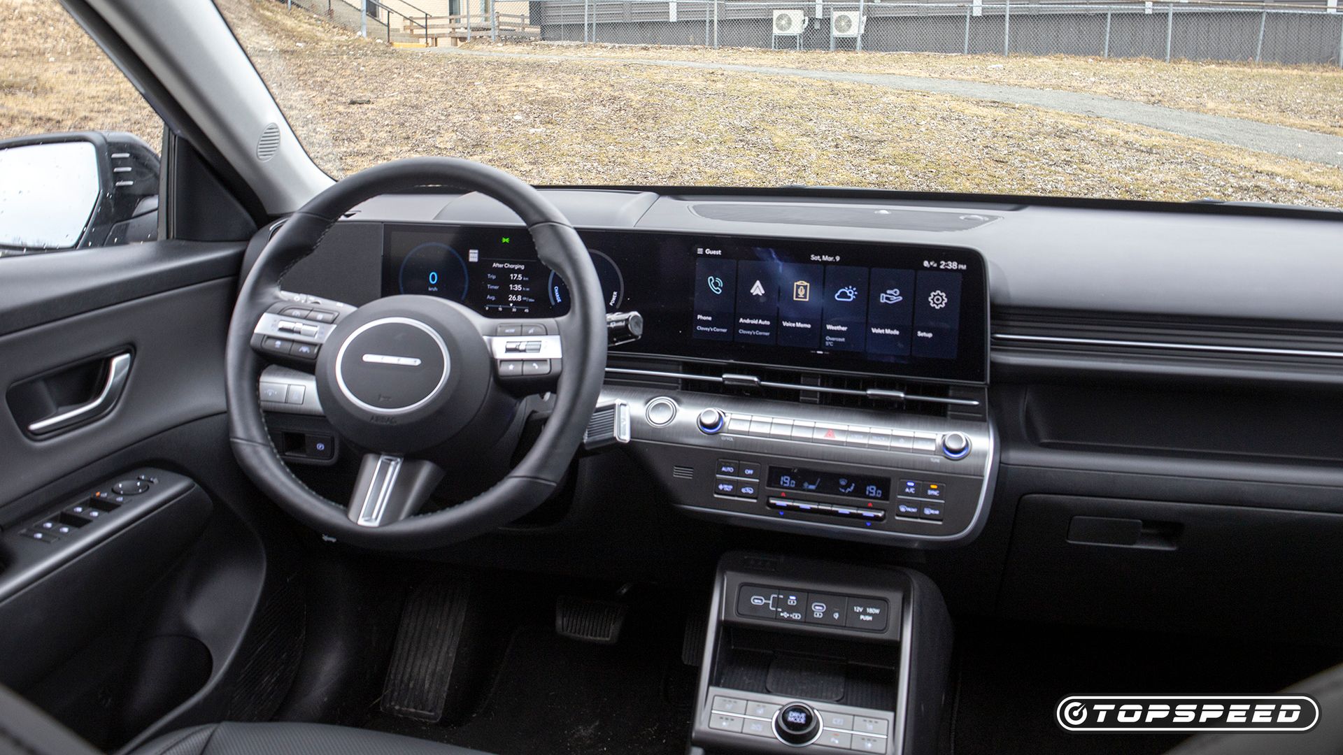 Painel elétrico Hyundai Kona 2024 Velocidade máxima