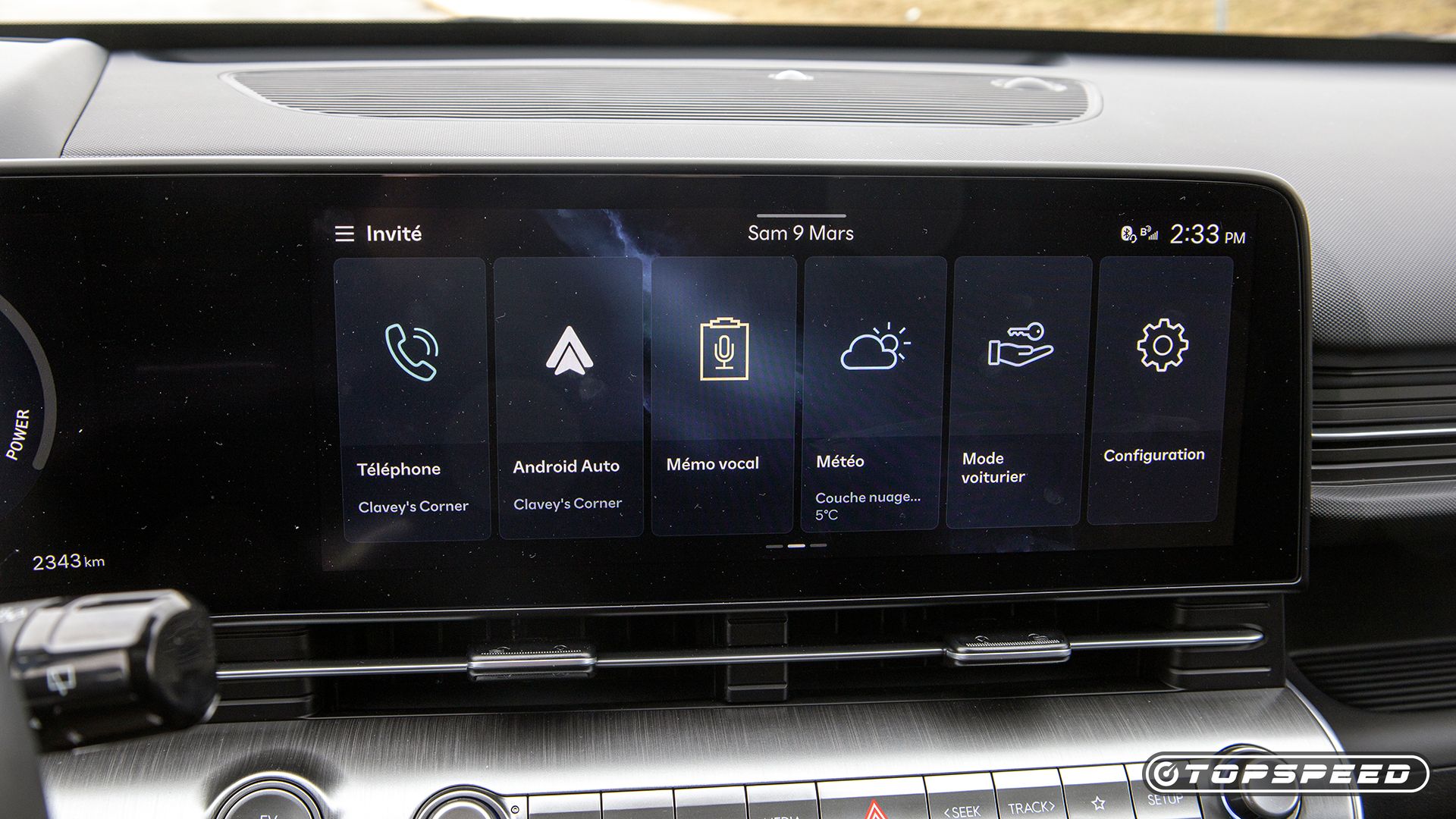 2024 Hyundai Kona Electric Infotainment System 2 Topspeed
