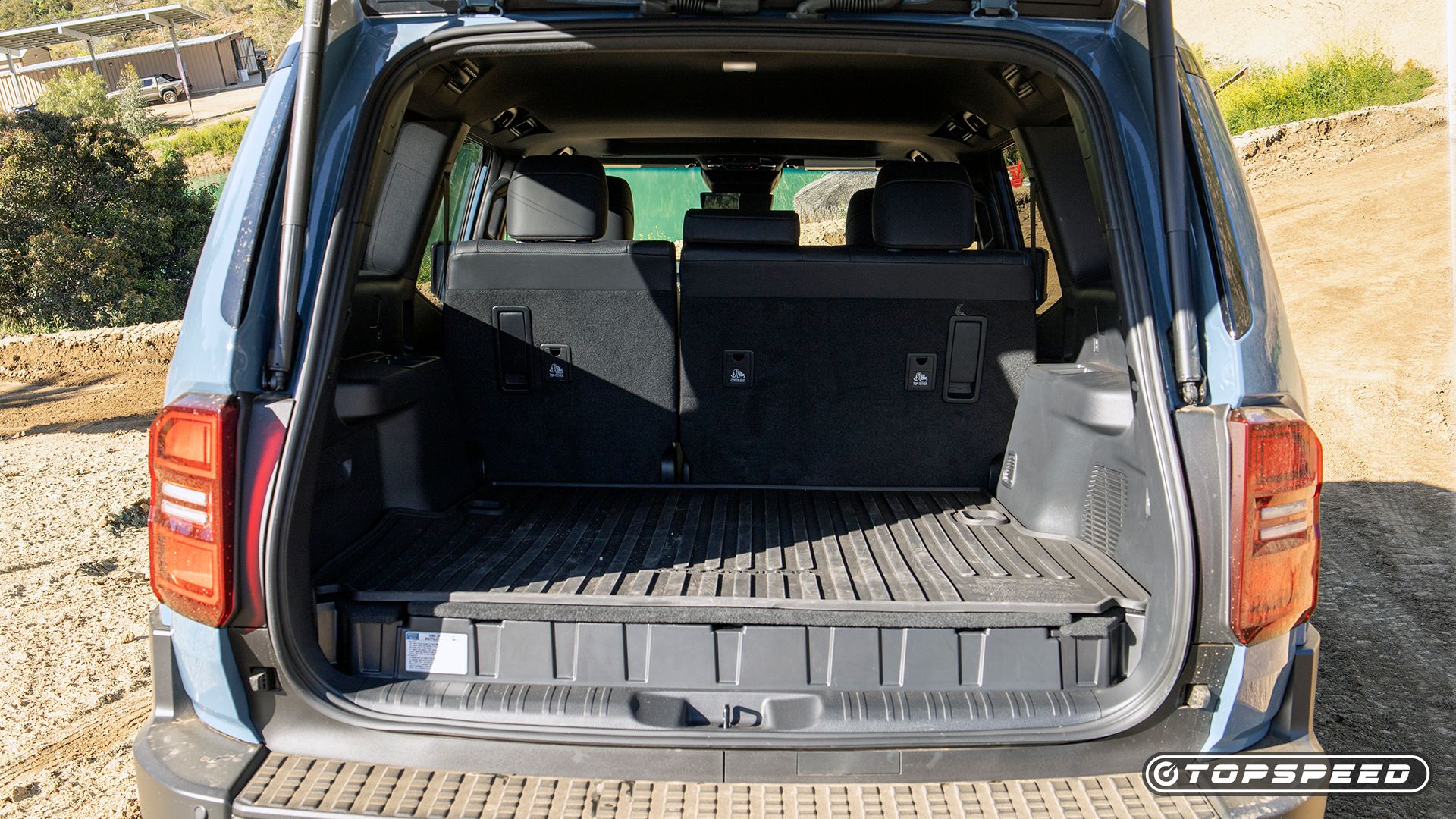 2024 Toyota Land Cruiser Cargo Space 1