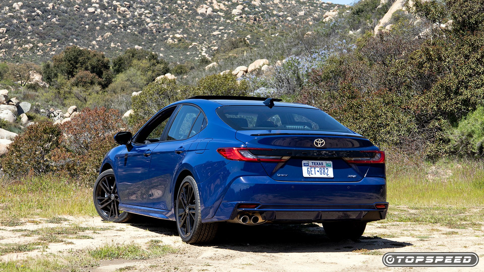 2025 Toyota Camry Rear Three Quarter