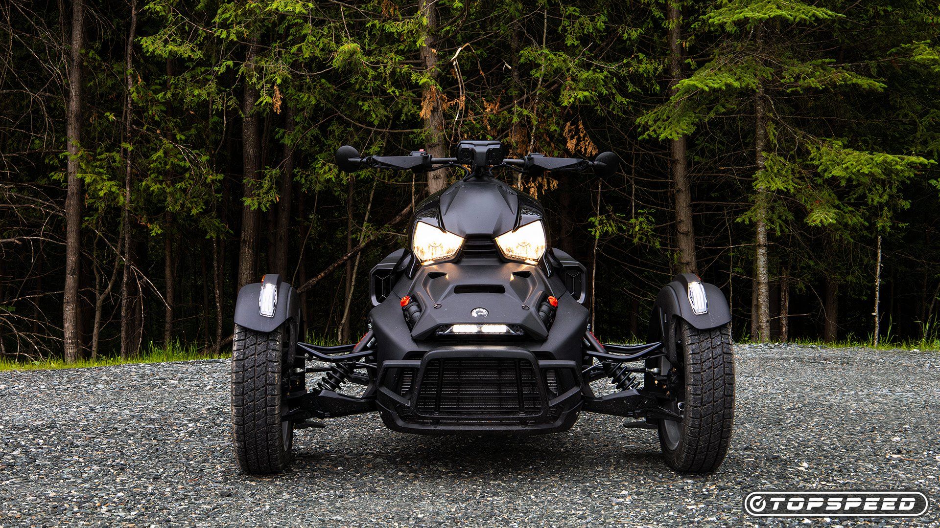 2024 Can-Am Ryker Rally Front TopSpeed