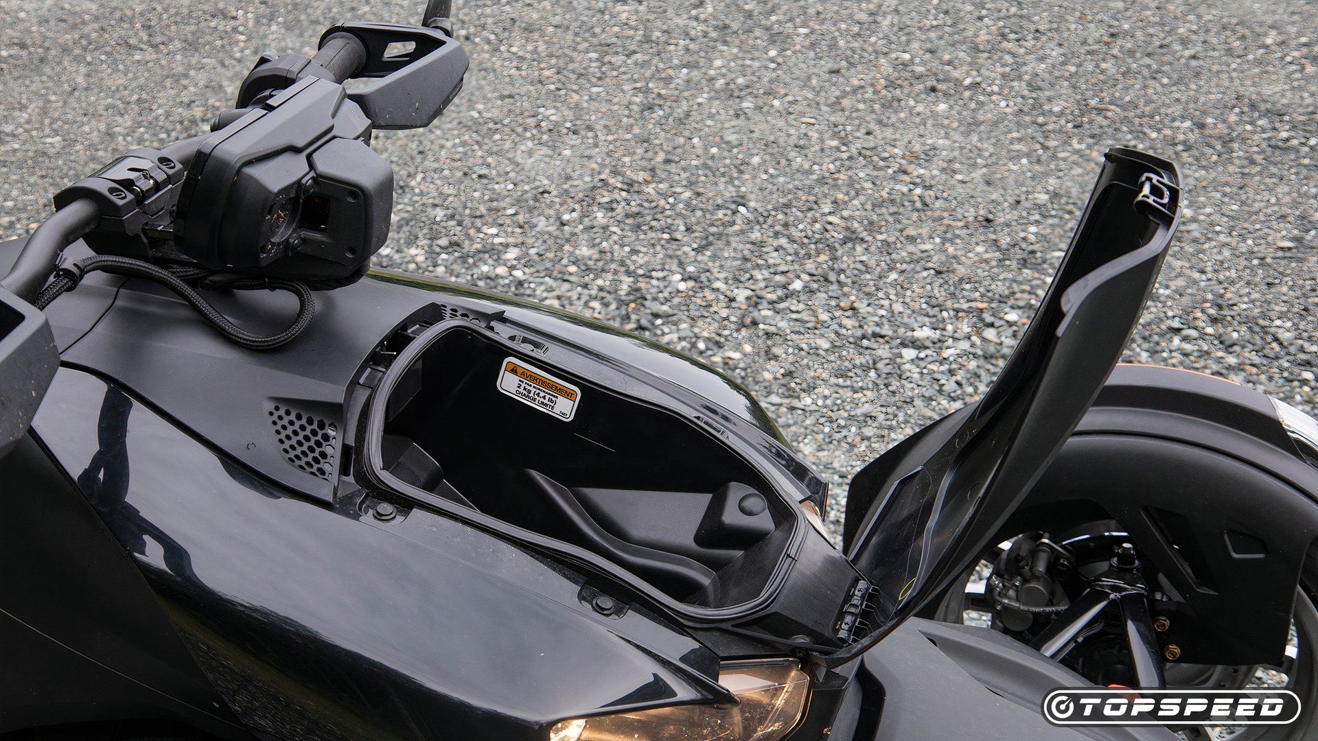 2024 Can-Am Ryker Rally Armazenamento TopSpeed