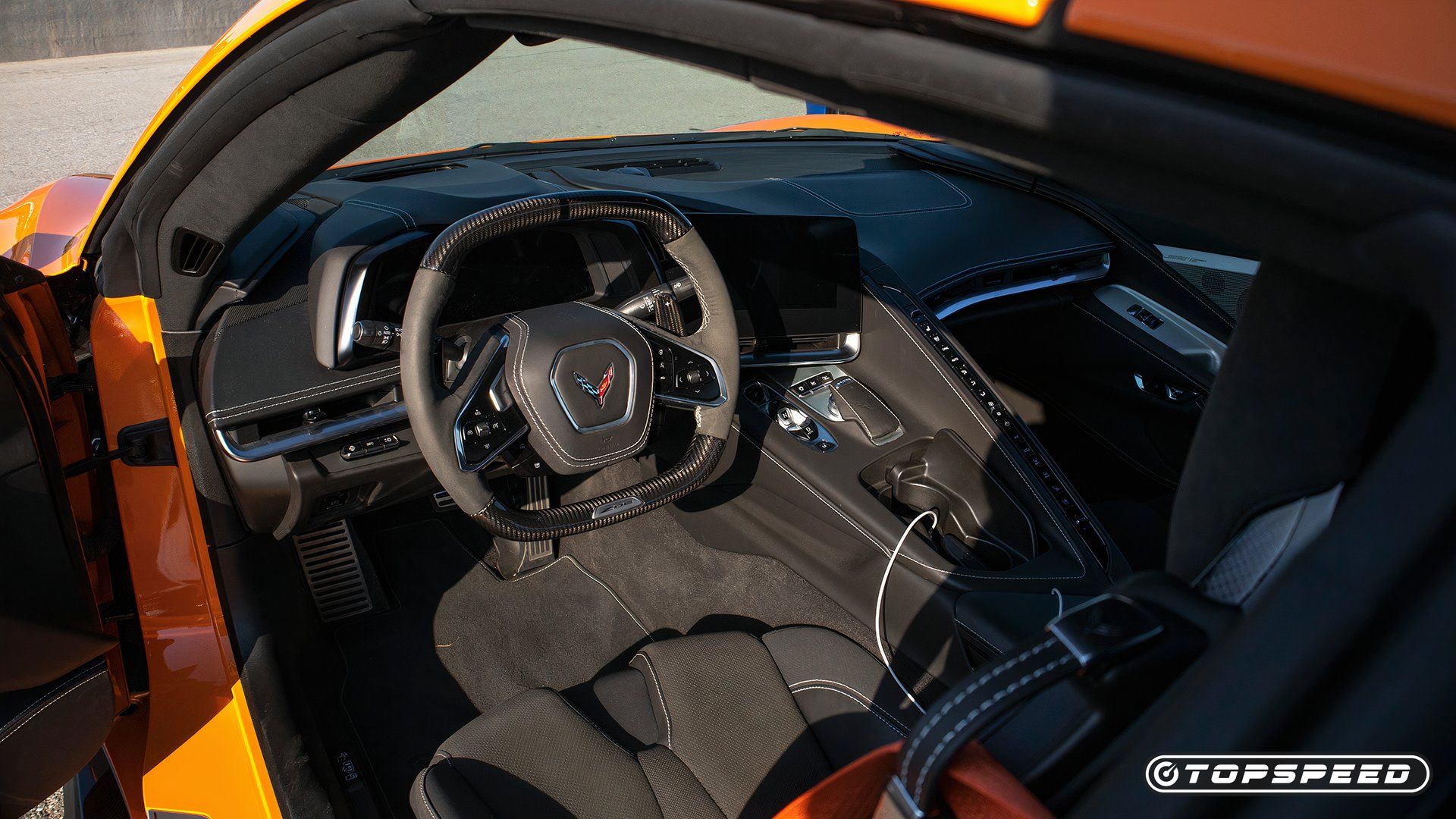 2024 Chevrolet Corvette Z06 Interior Velocidade Máxima