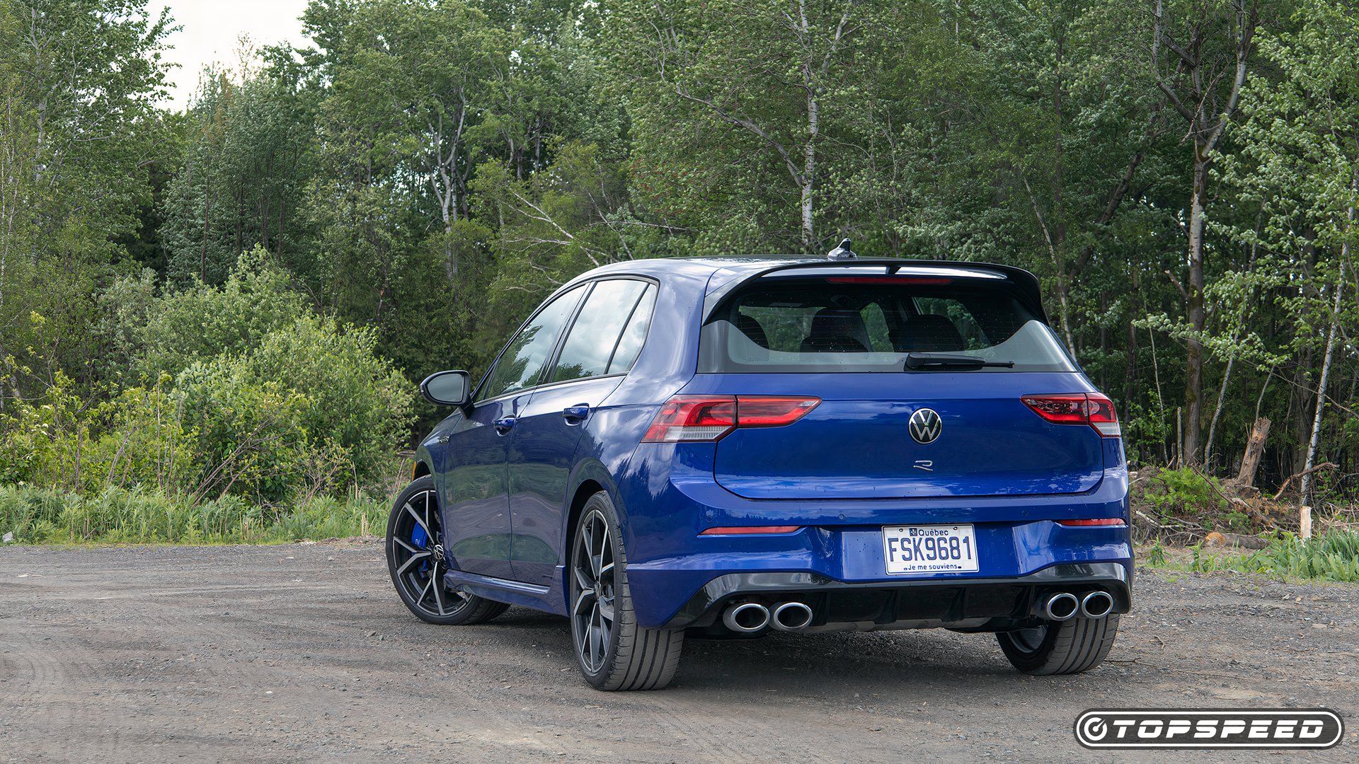 2024 Volkswagen Golf R Rear Three Quarter TopSpeed