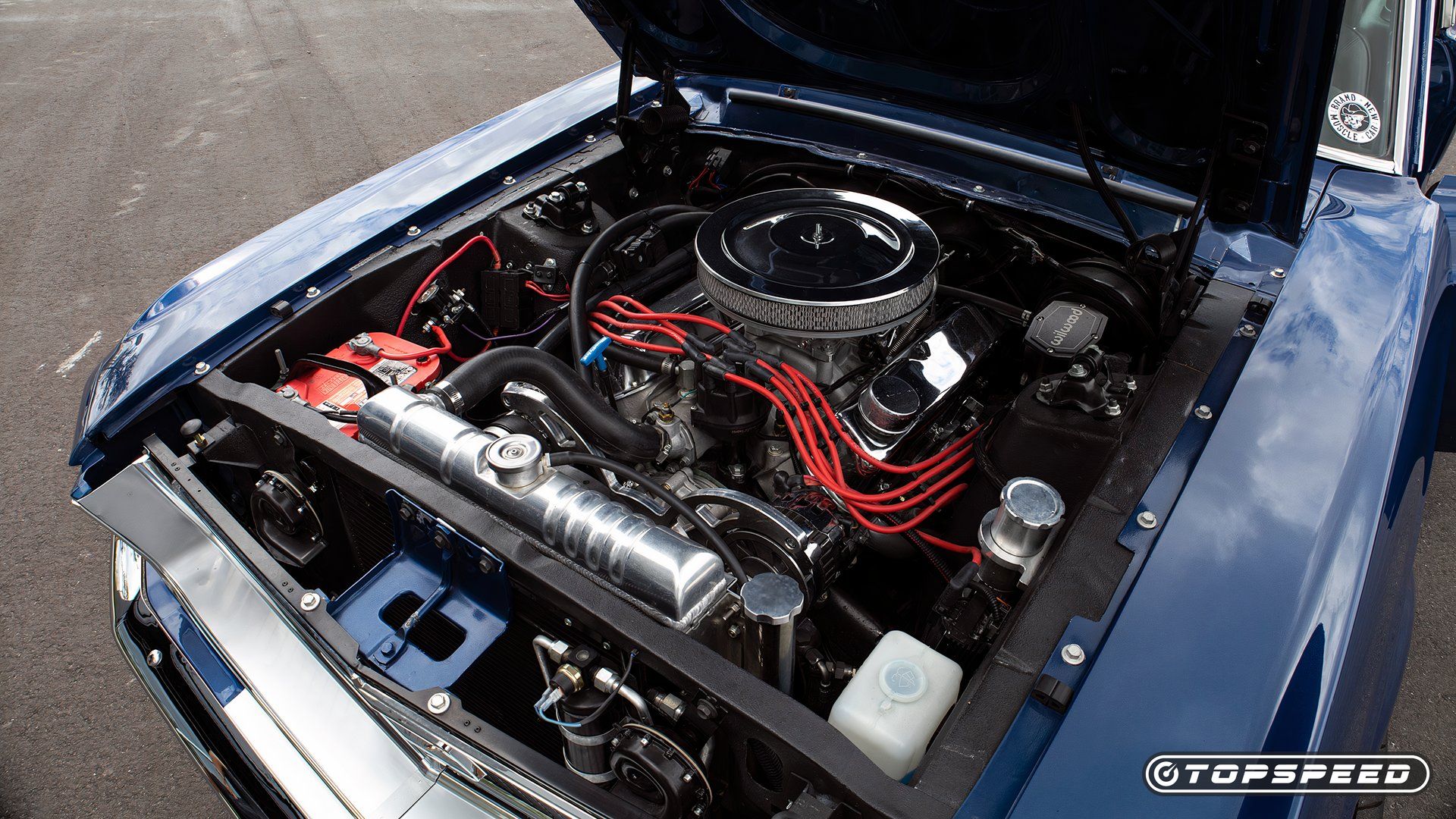 Velocidade máxima do motor Ford Mustang ECD