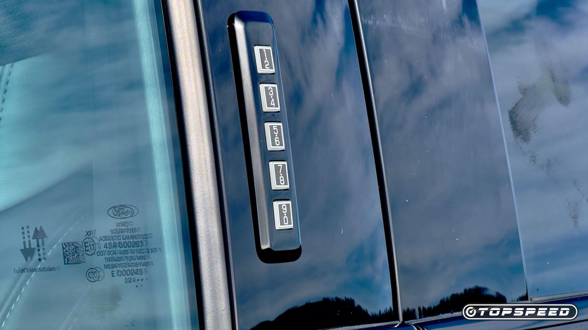 2024 Ford F-150 Lightning Exterior Keyless Enry Pad