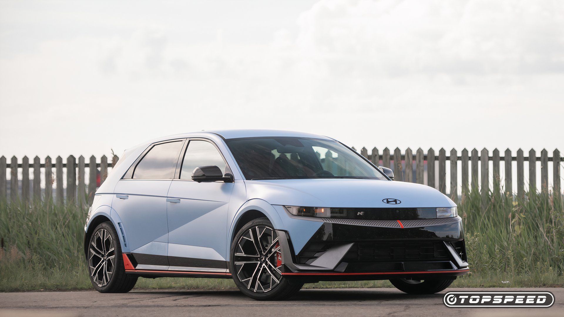 2025 Hyundai IONIQ 5 N Front Three Quarter TopSpeed