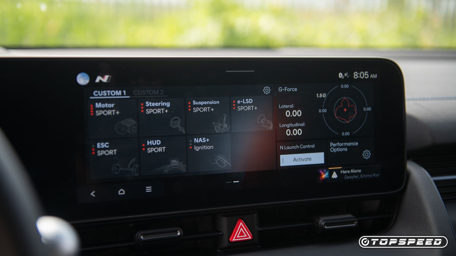 2025 Hyundai IONIQ 5 N Infotainment System 4 TopSpeed