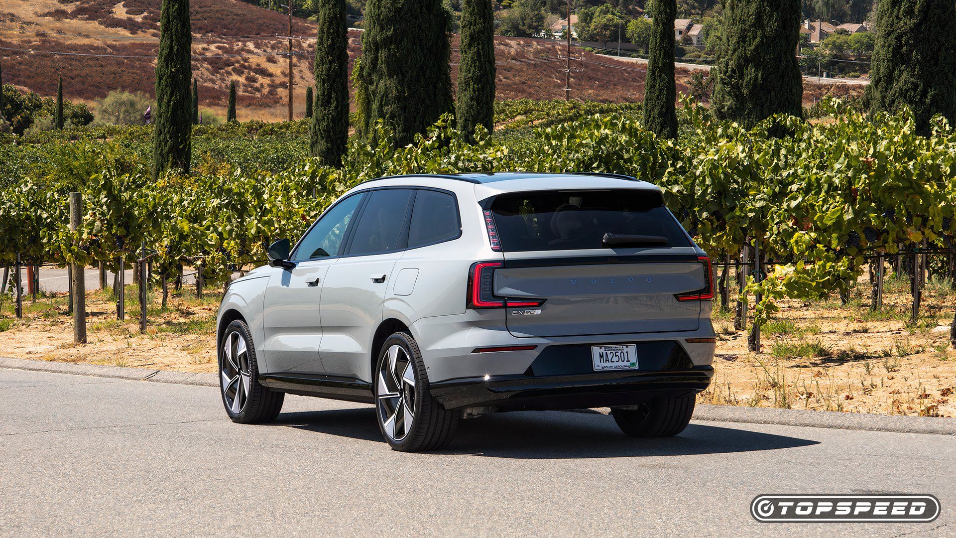 2025 Volvo EX90 Rear TopSpeed