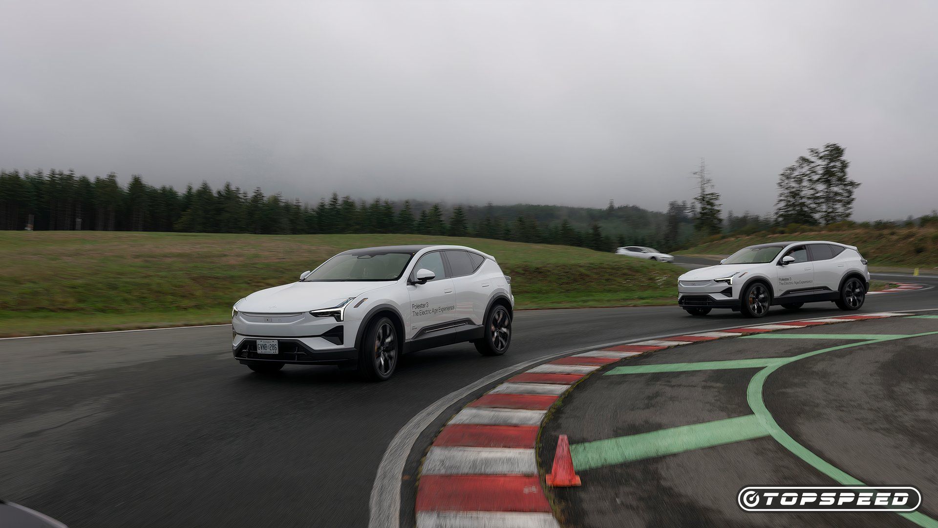 2025 Polestar 3 Driving Track TopSpeed