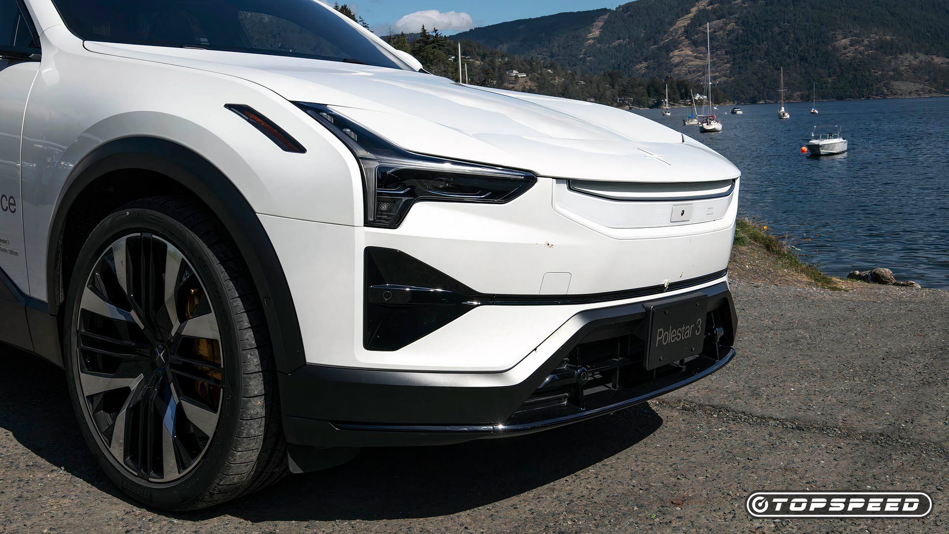 2025 Polestar 3 Front Side TopSpeed
