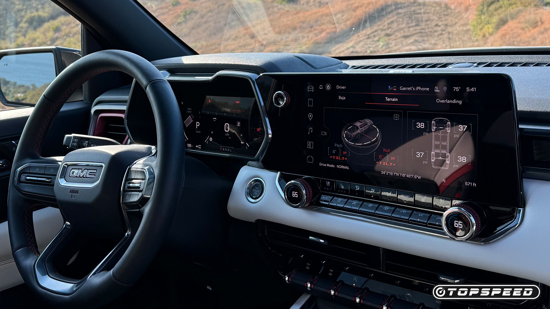 2024 GMC Canyon AT4X AEV interior 