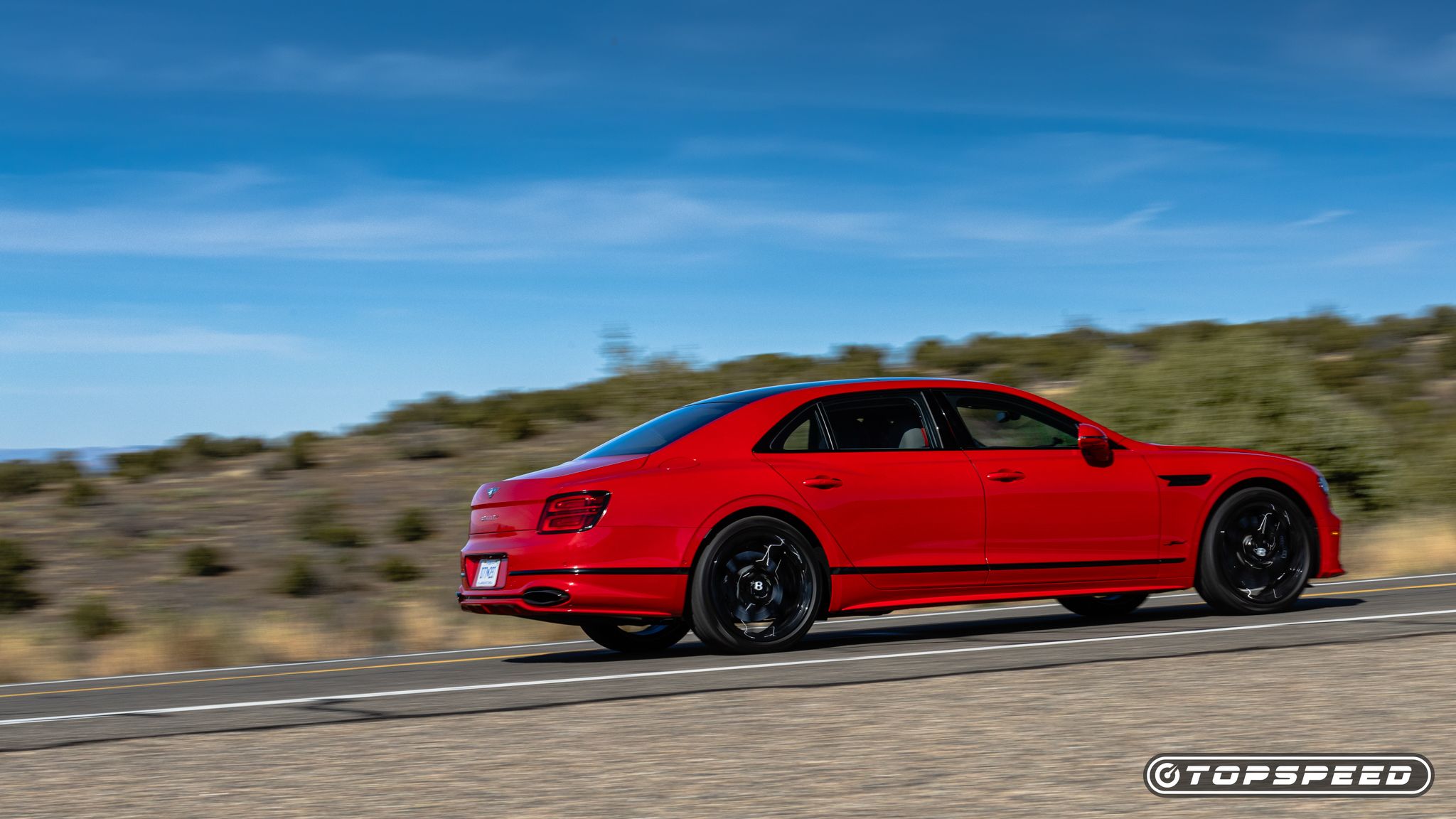 2025 Bentley Flying Spur Speed In Motion (23)