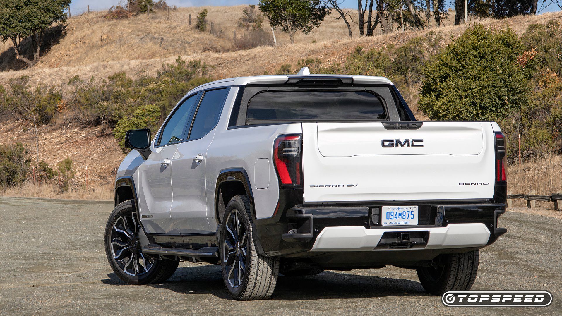 2025 GMC Sierra EV Rear Three Quarter TopSpeed