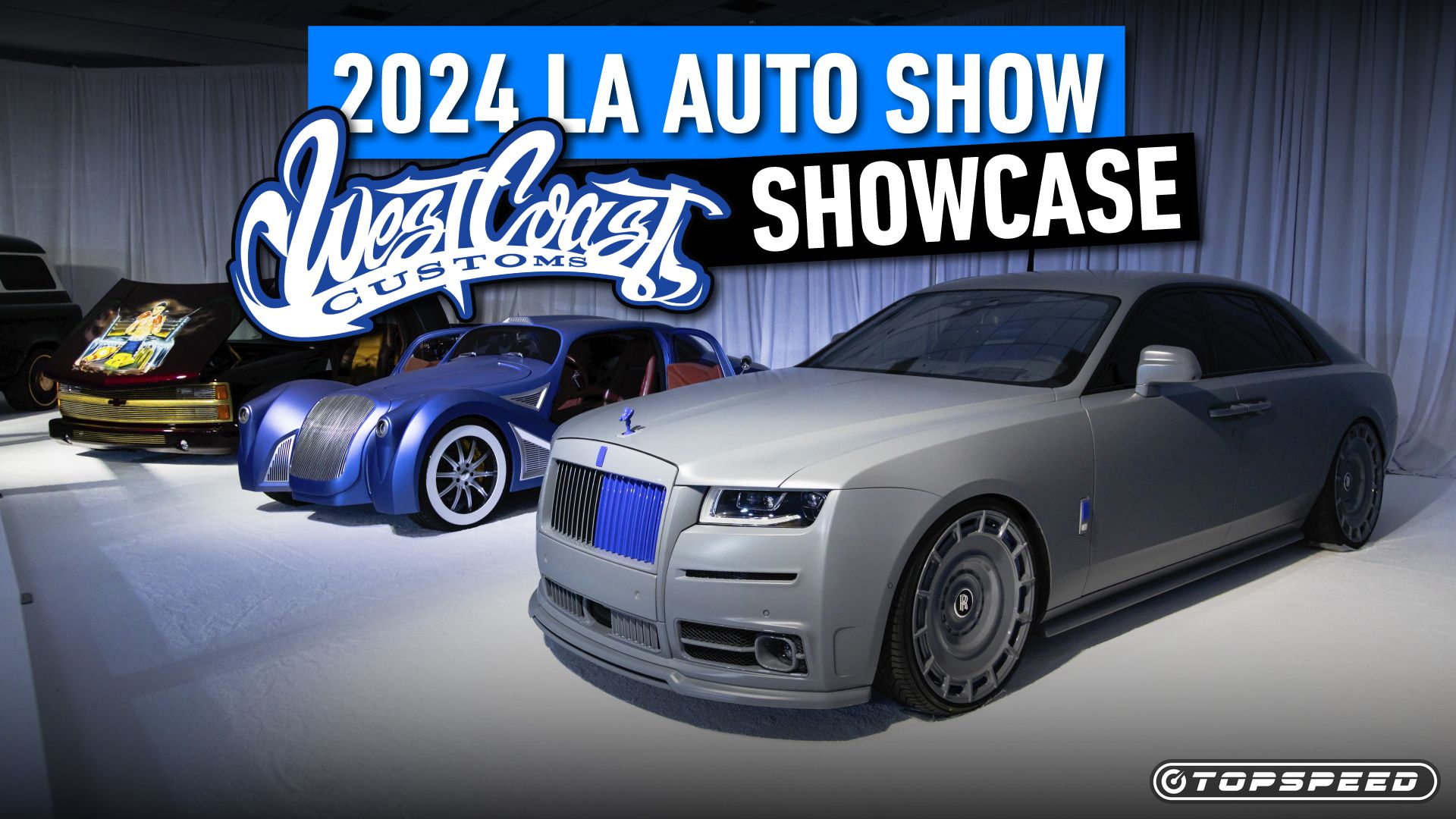 West Coast Customs Showcases The CART Department At The LA Auto Show