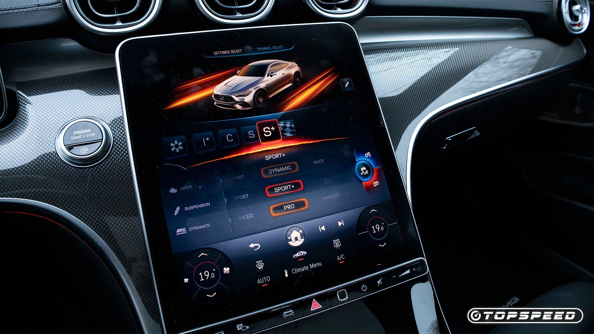 2025 Mercedes-AMG CLE 53 Infotainment System 2 TopSpeed