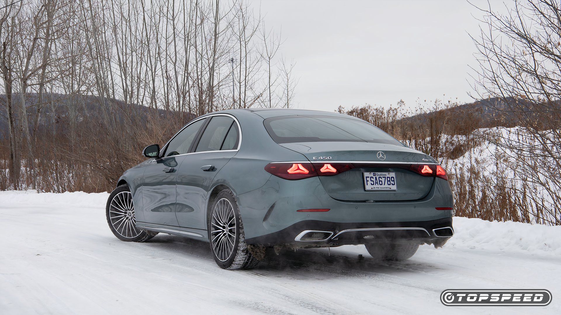 2025 Mercedes-Benz E450 Rear Three Quarter TopSpeed