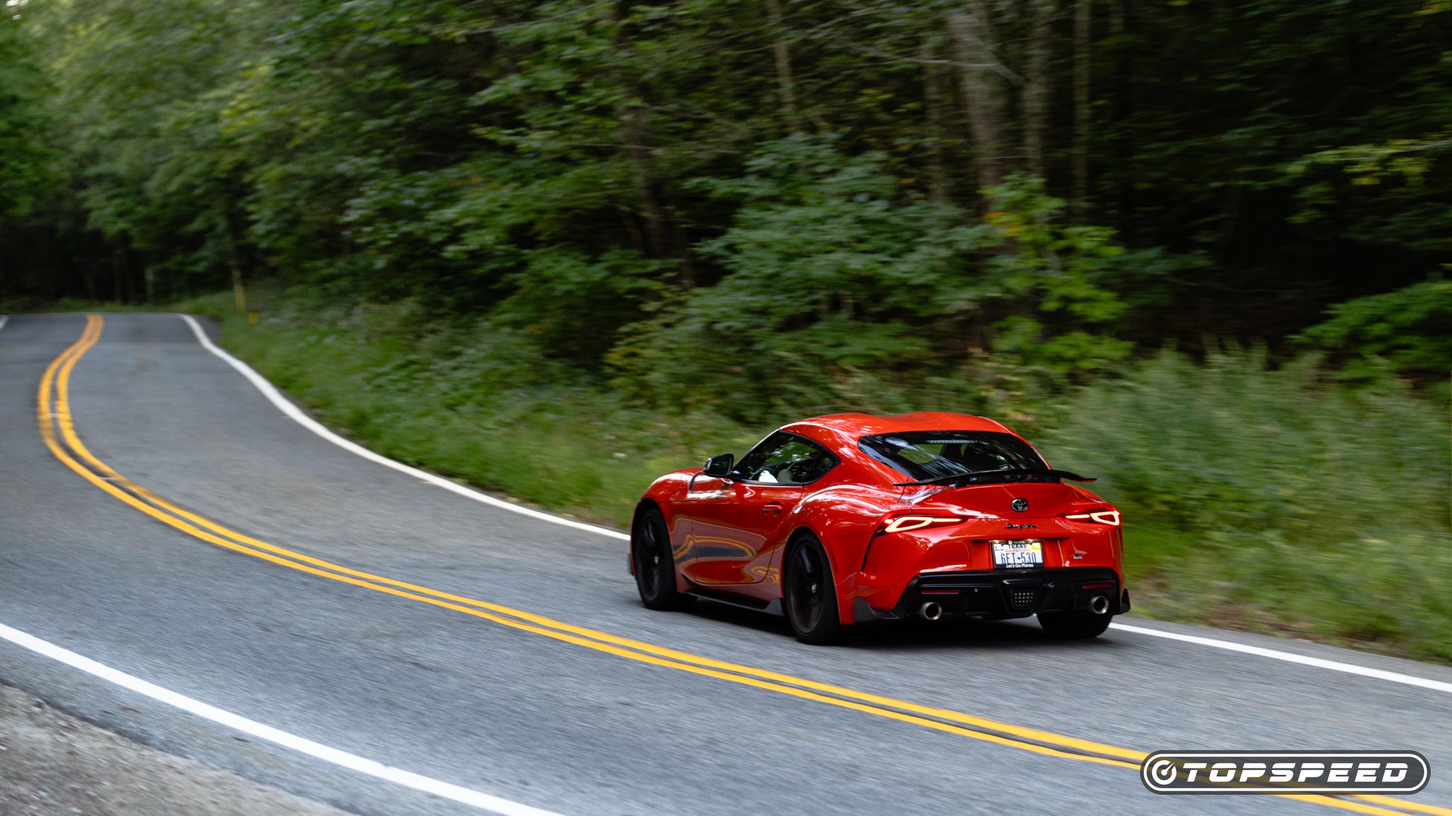 2024 Toyota Gr Supra 45th Anniversary Edition in Motion (11)