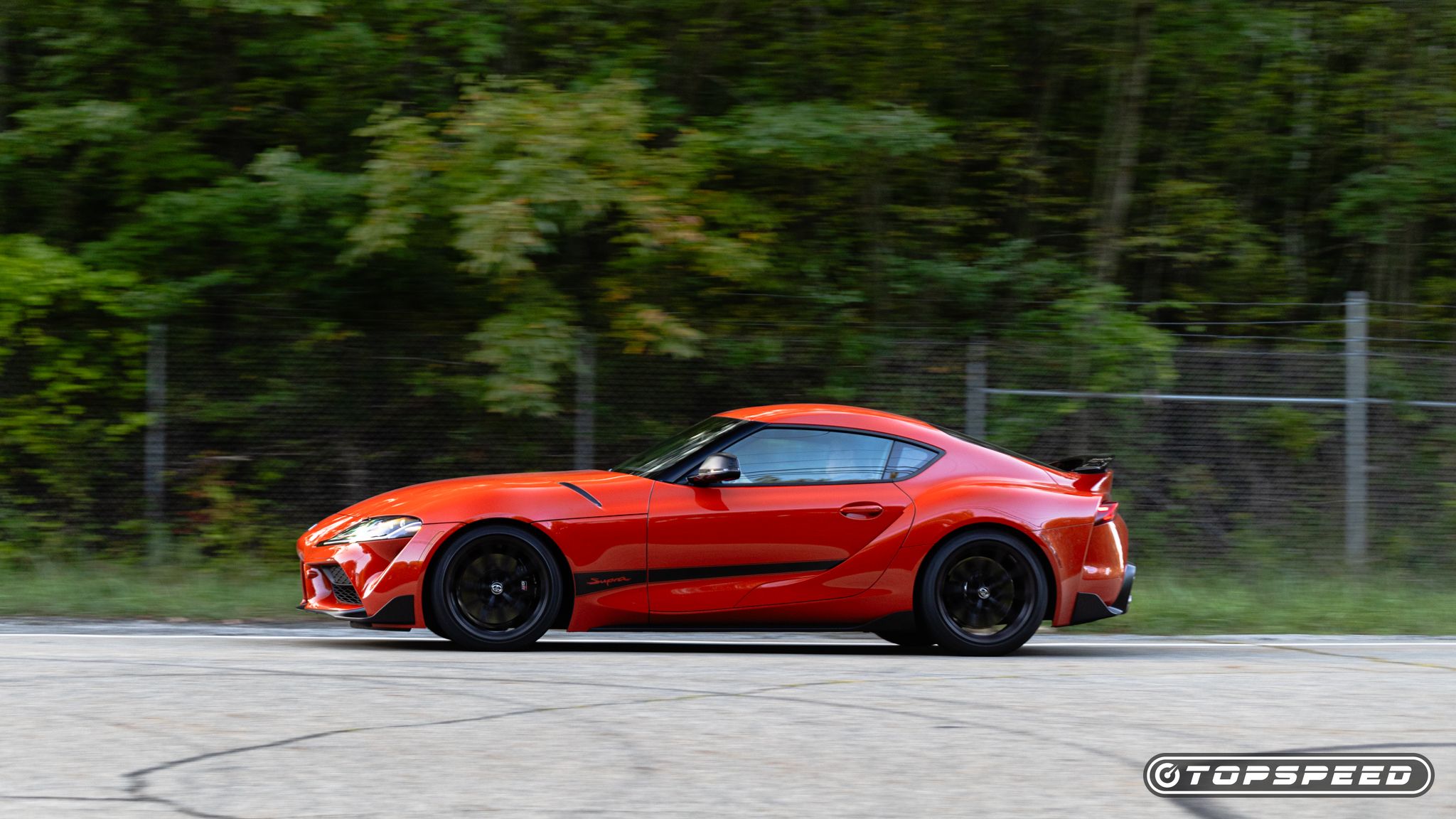 2024 Toyota Gr Supra 45th Anniversary Edition in Motion (6)